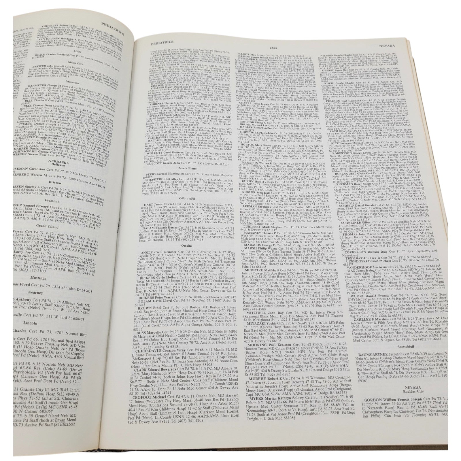 Directory of Medical Specialists Vol. 2 – 1979–1980 – 19th Edition – Who’s Who
