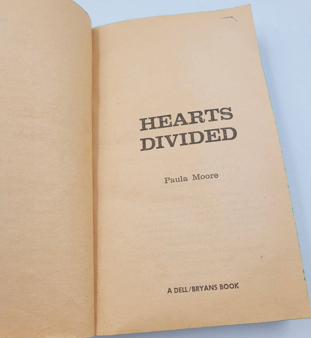 Hearts Divided by Paula Moore – Dell Making of America Series #5 – Vintage Paperback