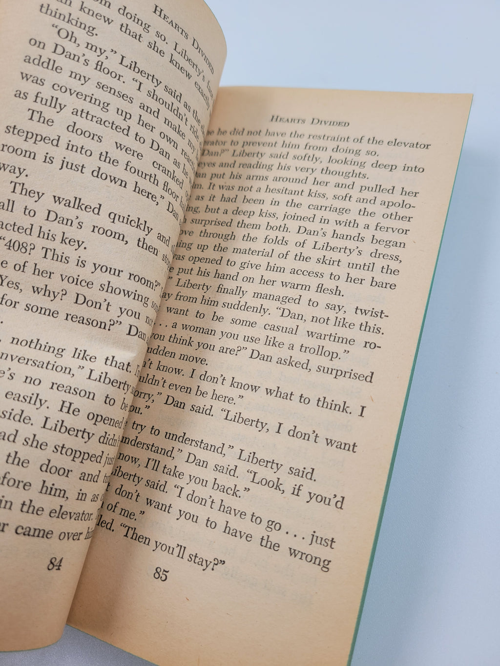 Hearts Divided by Paula Moore – Dell Making of America Series #5 – Vintage Paperback
