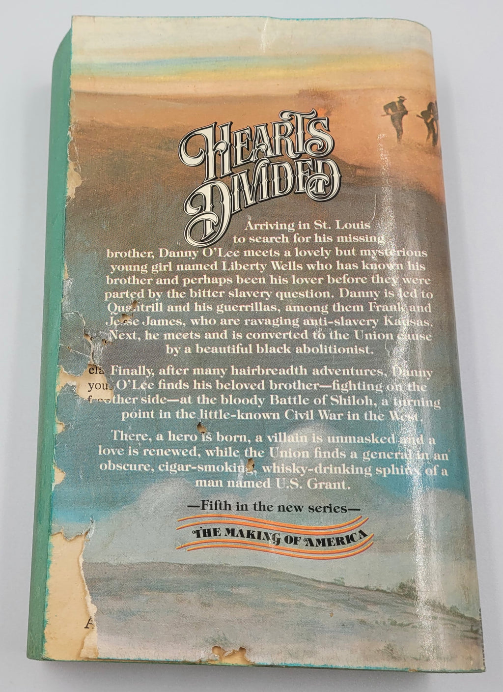 Hearts Divided by Paula Moore – Dell Making of America Series #5 – Vintage Paperback