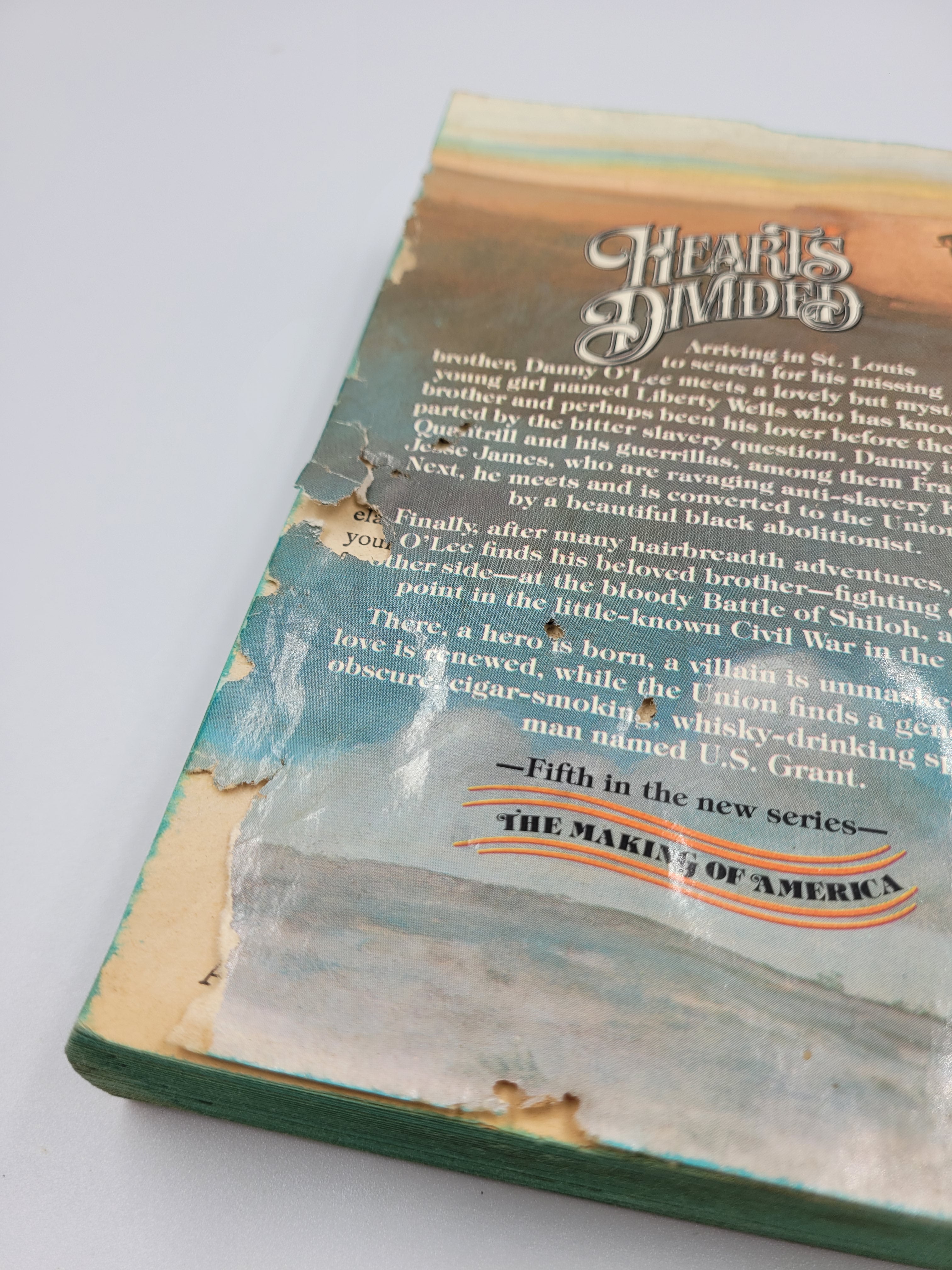 Hearts Divided by Paula Moore – Dell Making of America Series #5 – Vintage Paperback