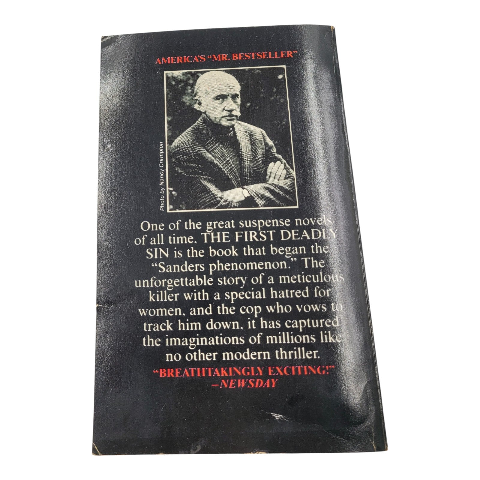 The First Deadly Sin by Lawrence Sanders – Berkley 1983 Vintage Paperback