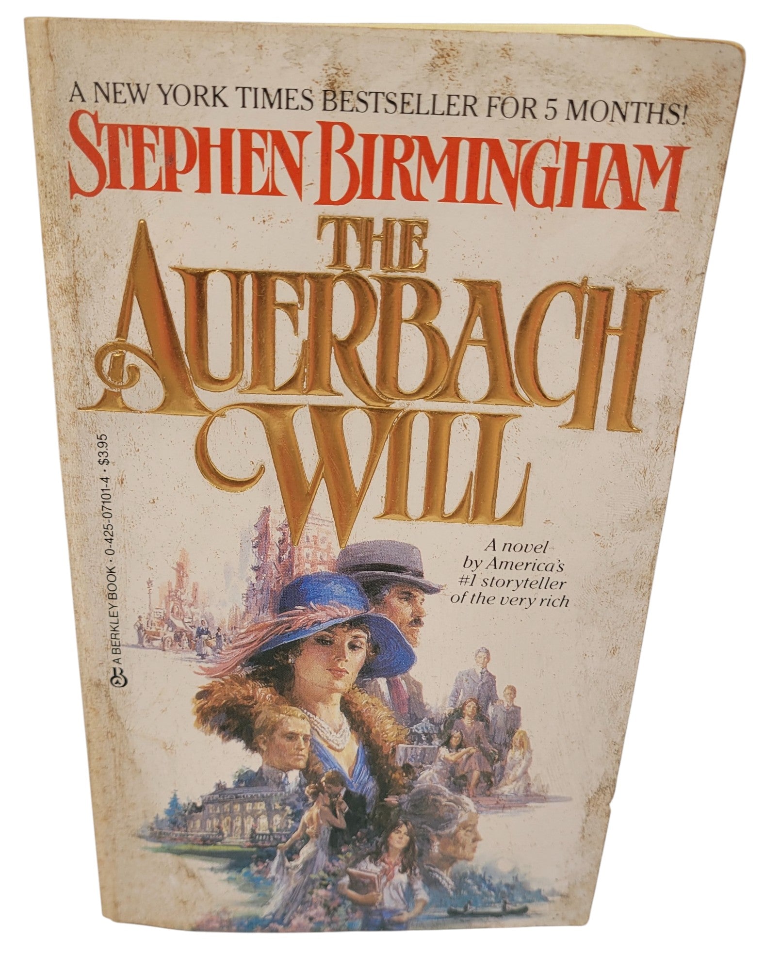 The Auerbach Will by Stephen Birmingham (1983 Berkley Vintage Paperback)