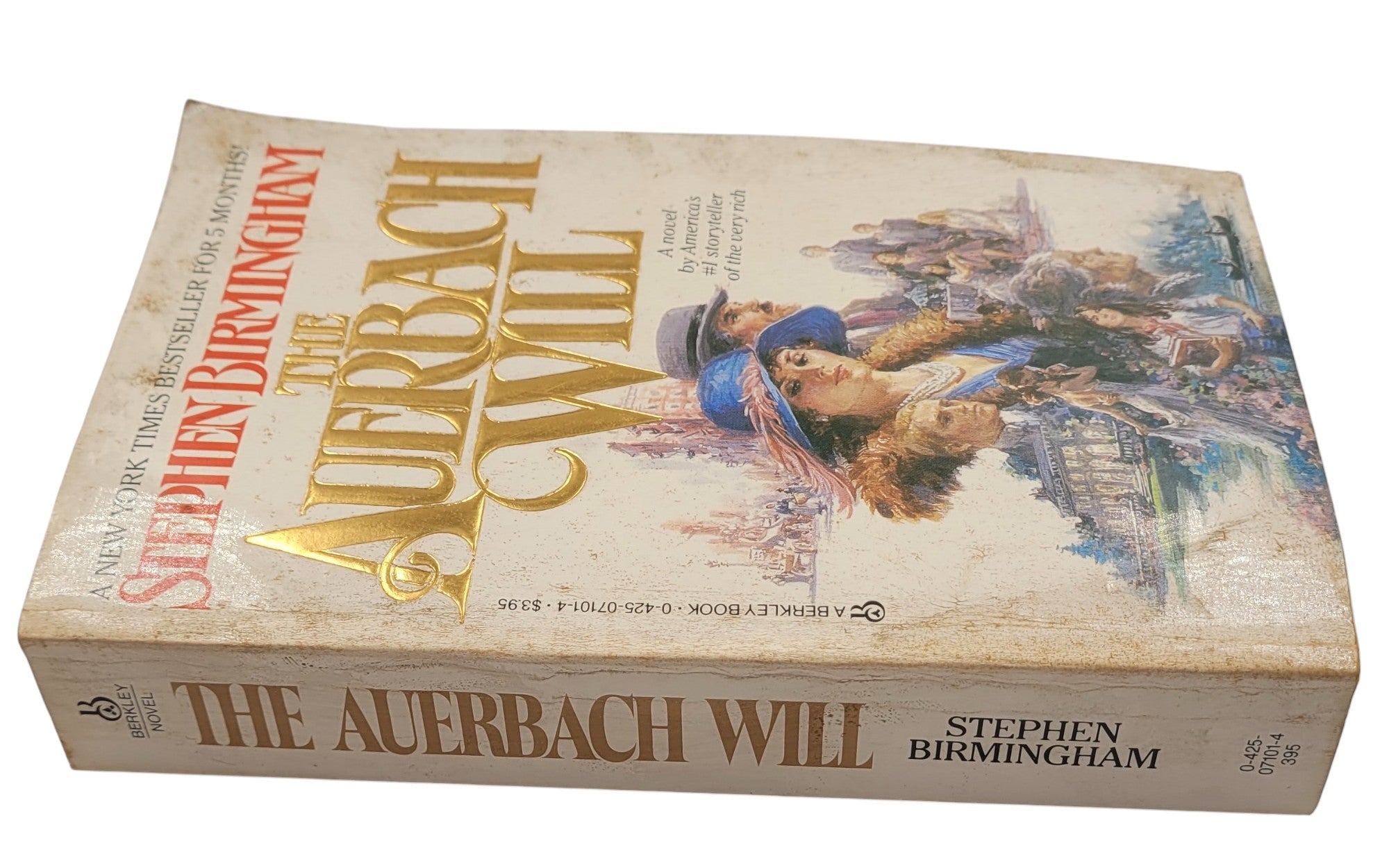 The Auerbach Will by Stephen Birmingham (1983 Berkley Vintage Paperback)