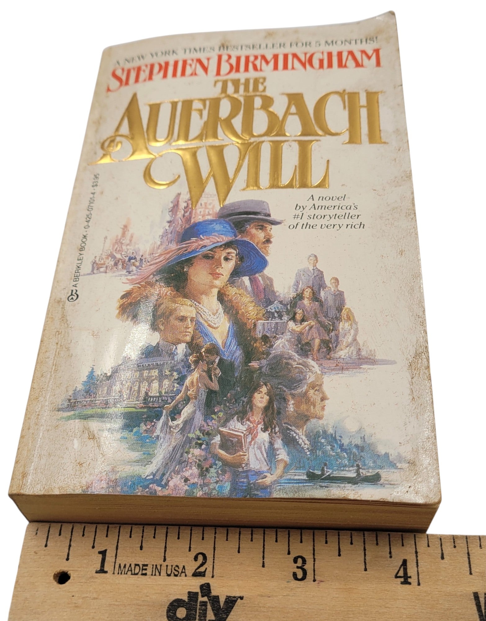 The Auerbach Will by Stephen Birmingham (1983 Berkley Vintage Paperback)