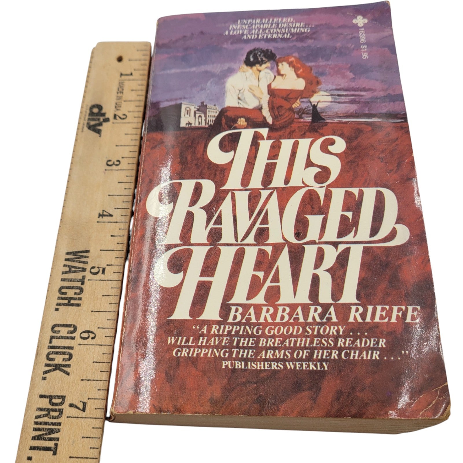 This Ravaged Heart by Barbara Riefe – 1977 Vintage Paperback