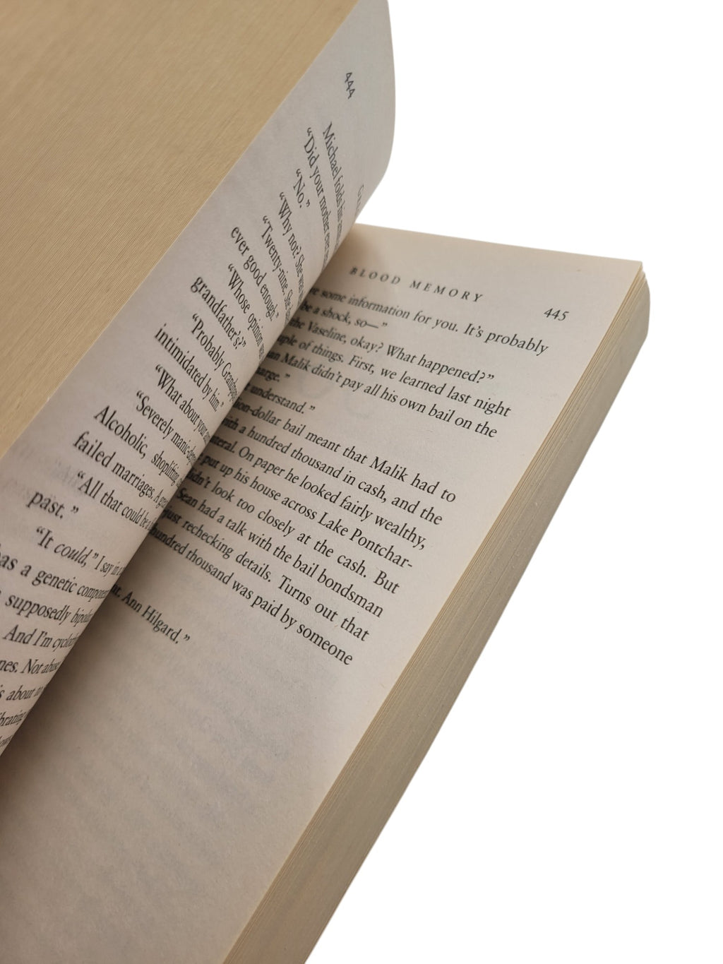 Blood Memory by Greg Iles – 2005 Pocket Star Books Premium Paperback