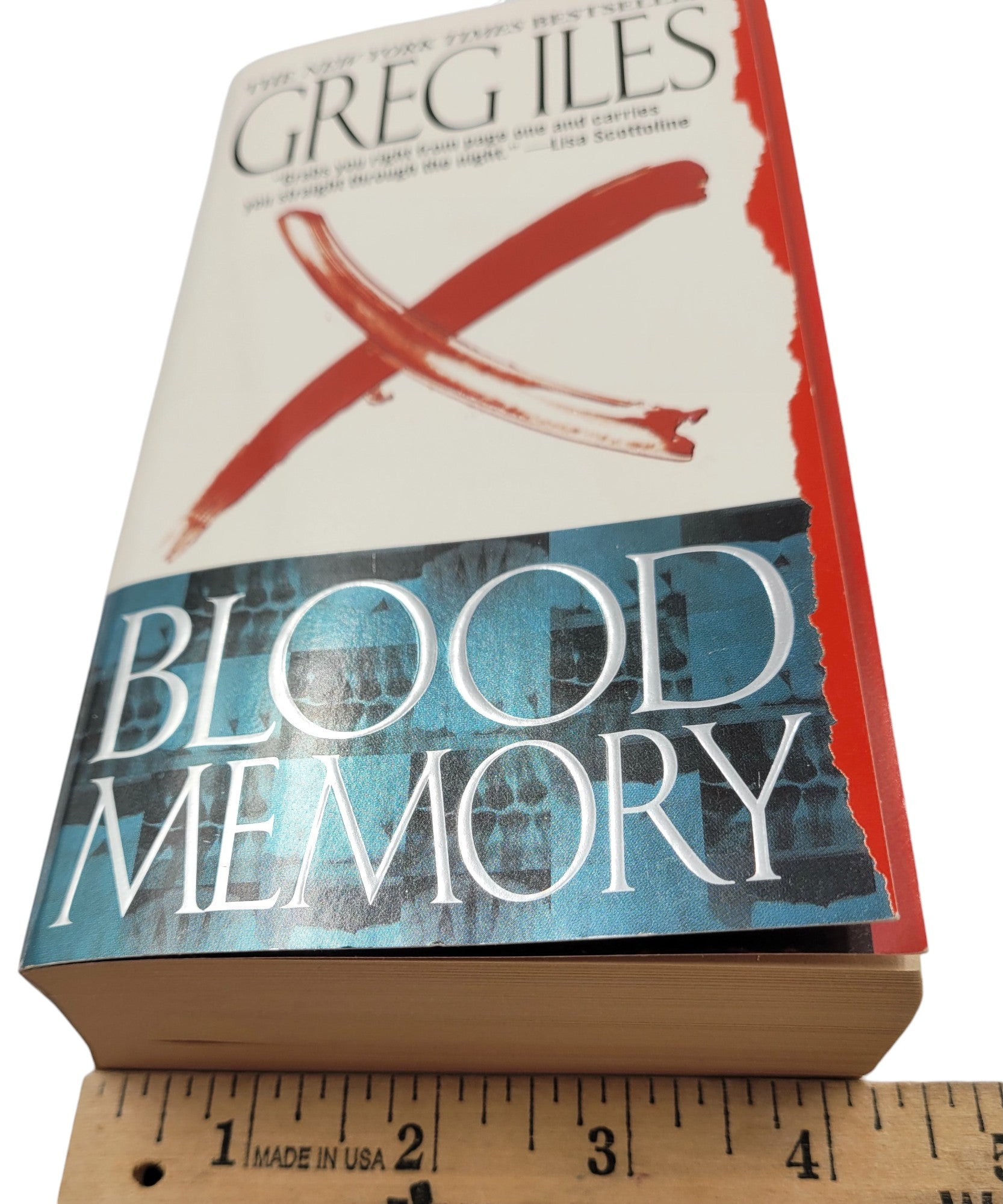 Blood Memory by Greg Iles – 2005 Pocket Star Books Premium Paperback