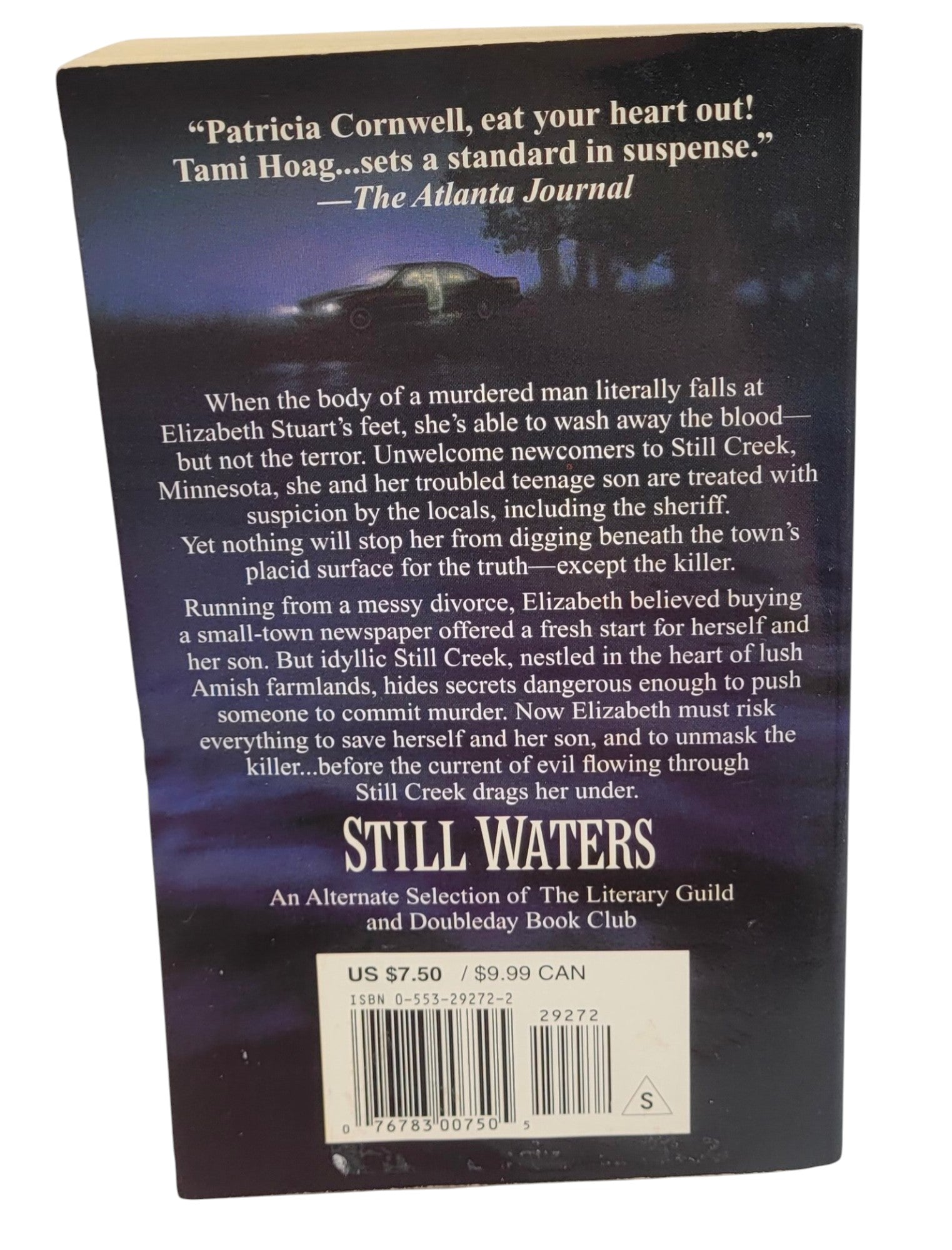 Still Waters by Tami Hoag | 1992 Bantam Vintage Paperback Thriller