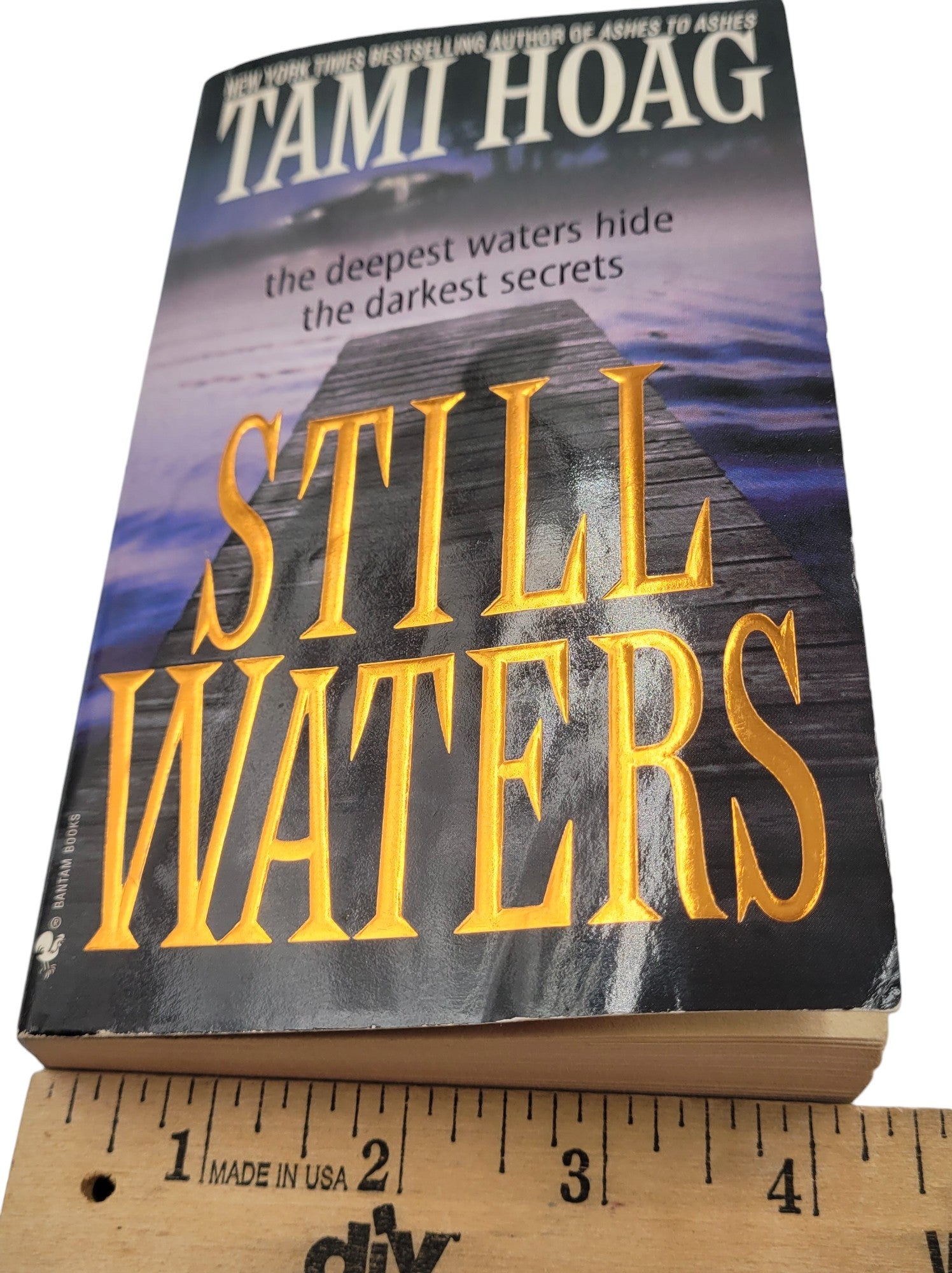 Still Waters by Tami Hoag | 1992 Bantam Vintage Paperback Thriller