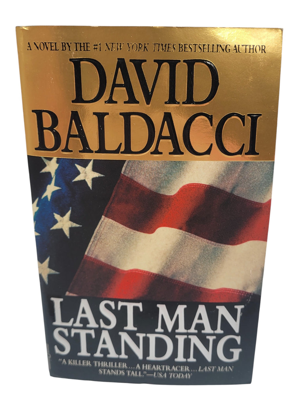 Last Man Standing by David Baldacci – Vintage Warner Books Paperback 2002