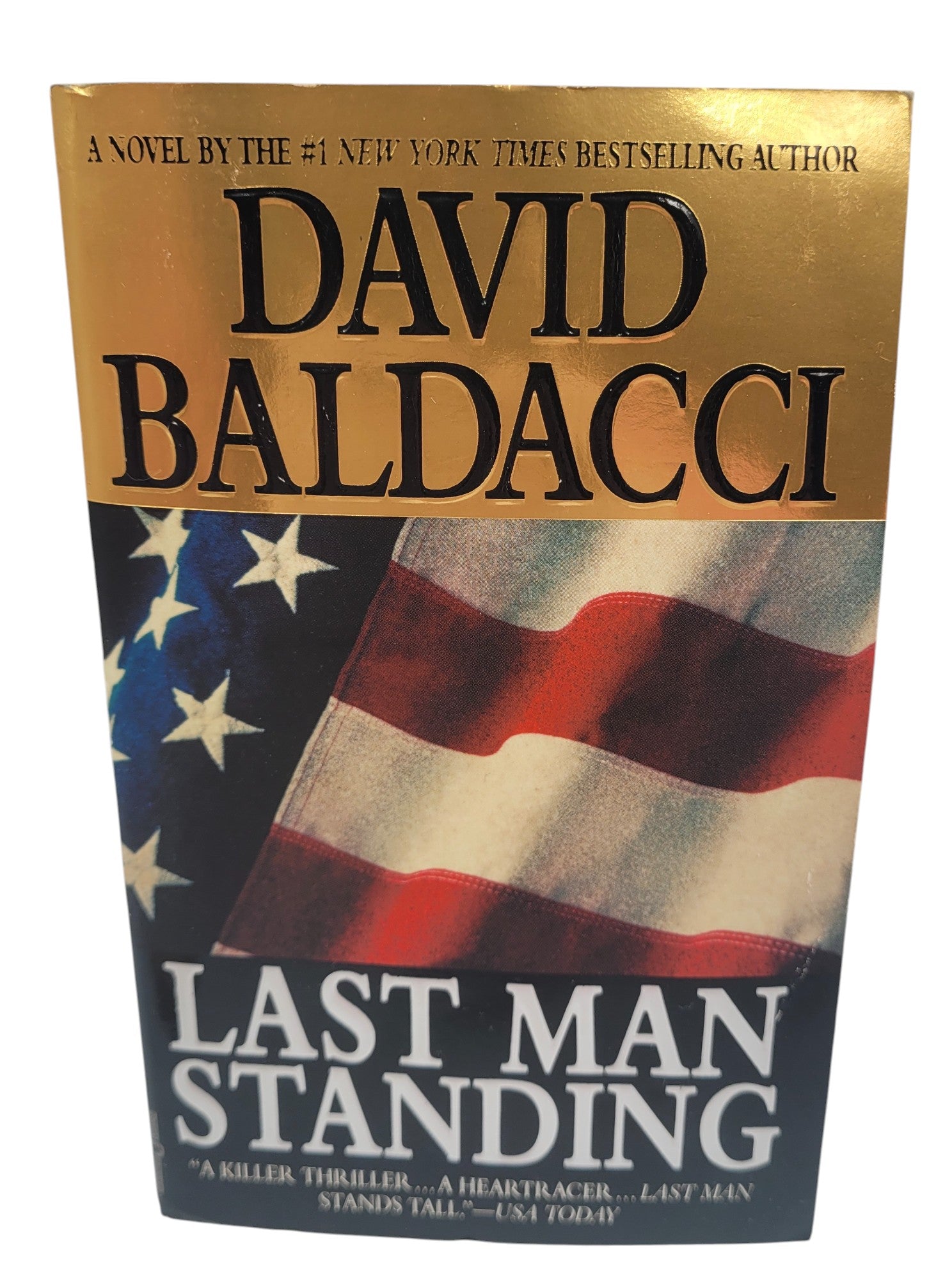 Last Man Standing by David Baldacci – Vintage Warner Books Paperback 2002