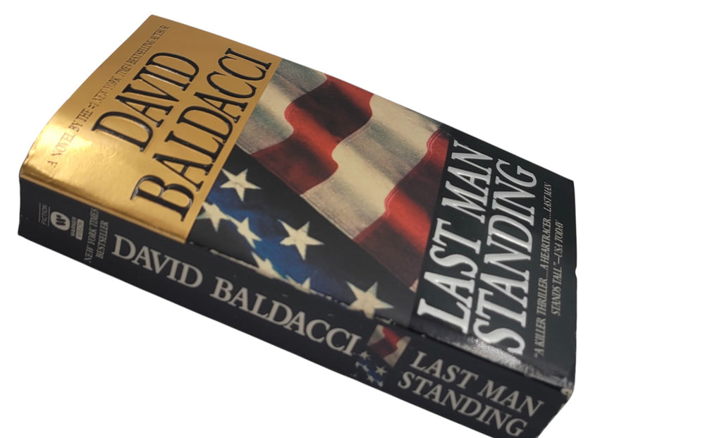 Last Man Standing by David Baldacci – Vintage Warner Books Paperback 2002