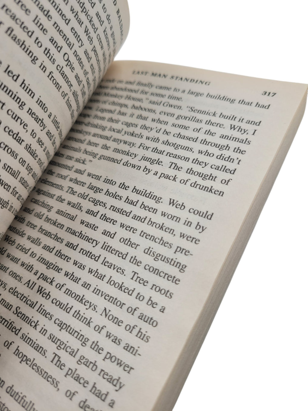 Last Man Standing by David Baldacci – Vintage Warner Books Paperback 2002