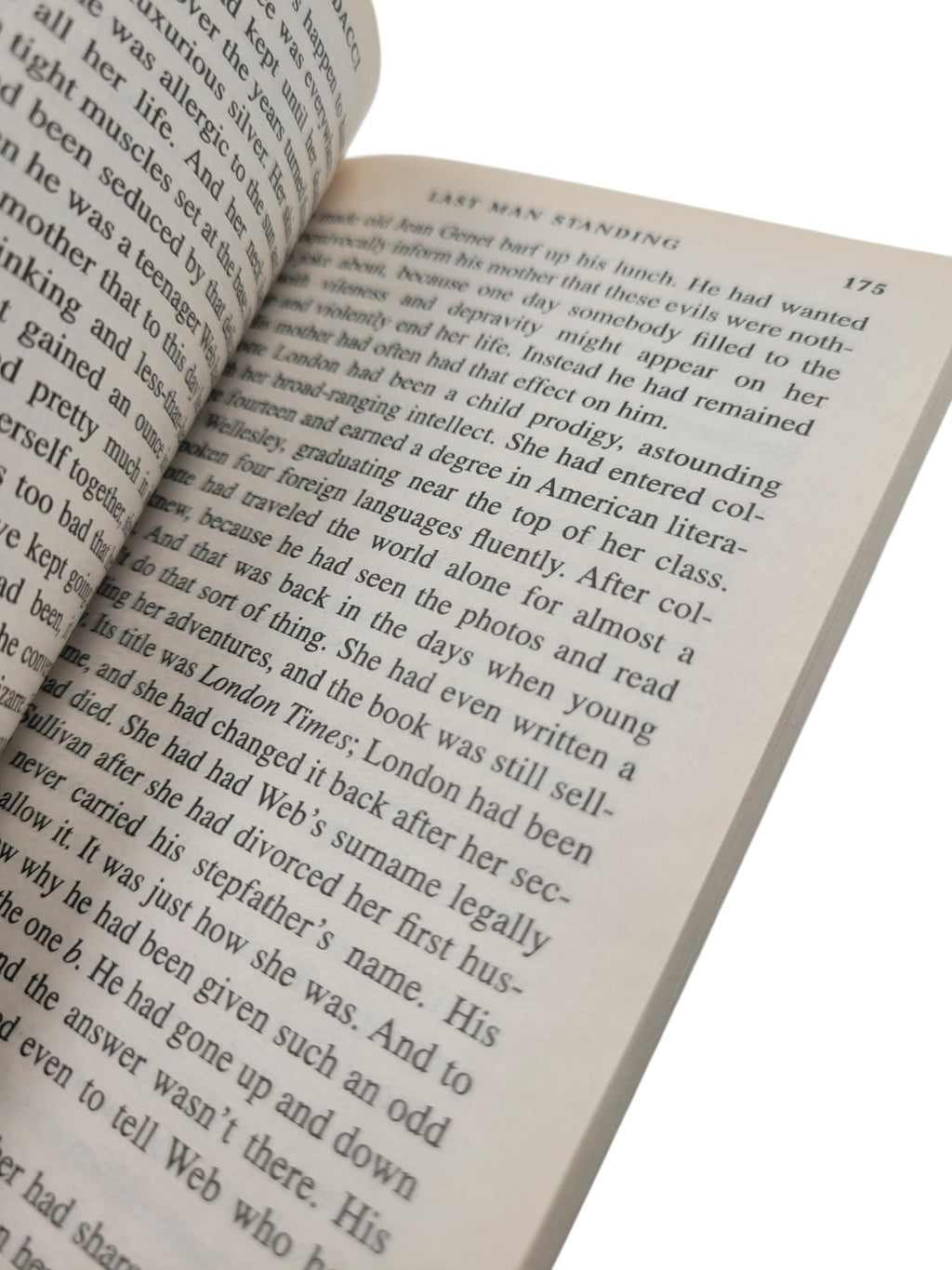 Last Man Standing by David Baldacci – Vintage Warner Books Paperback 2002