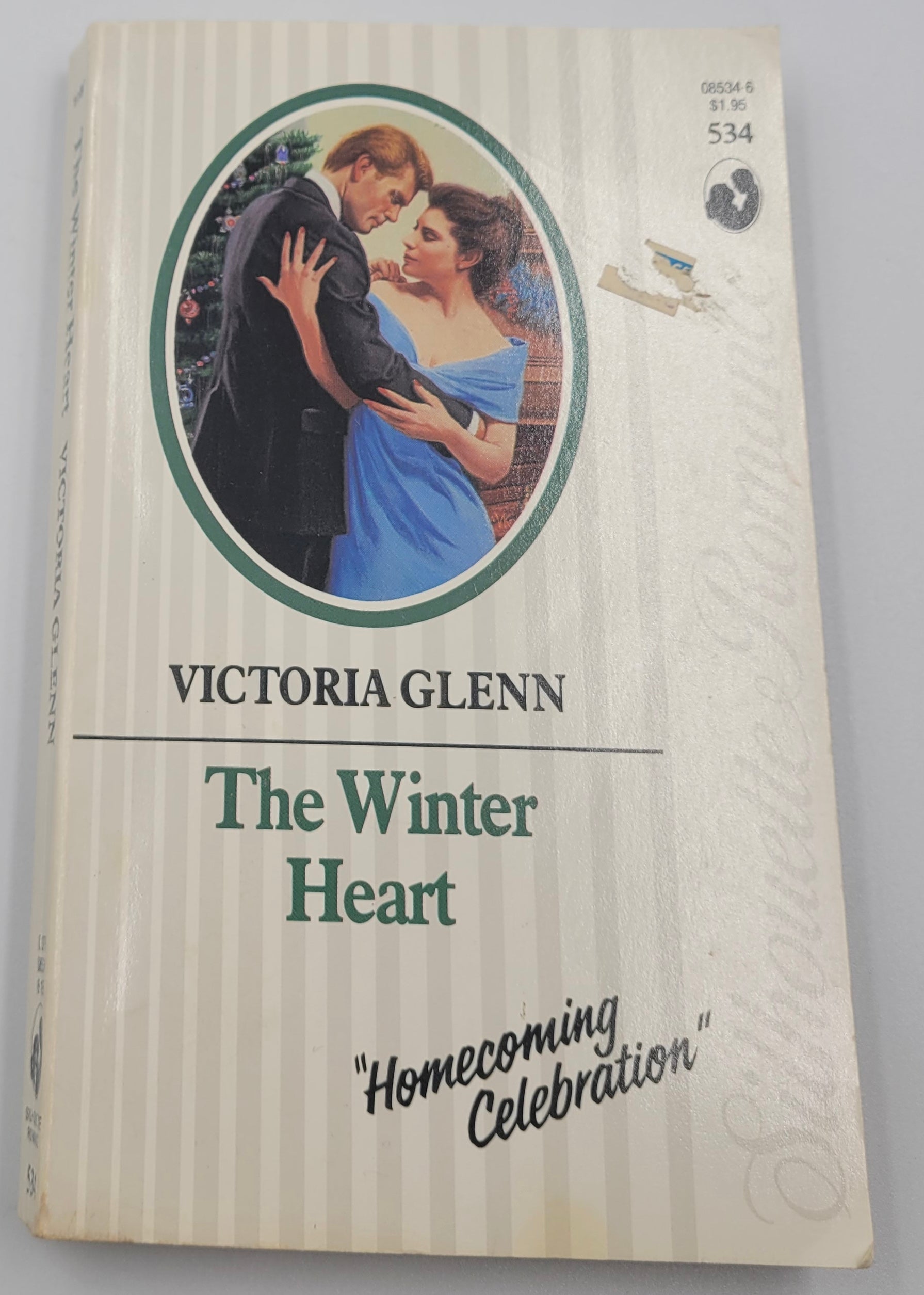 The Winter Heart Vintage Paperback by Victoria Glenn 1987 Silhouette Romance l