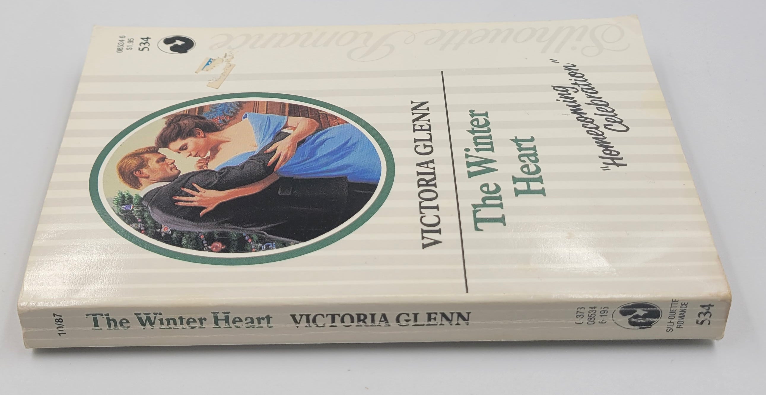 The Winter Heart Vintage Paperback by Victoria Glenn 1987 Silhouette Romance l