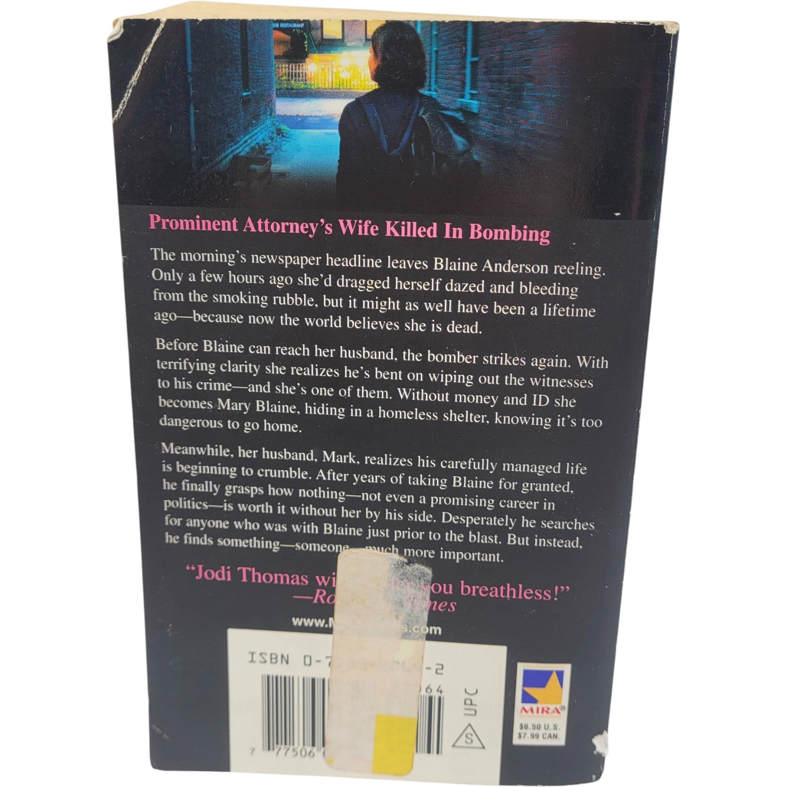 Finding Mary Blaine by Jodi Thomas – USA TODAY Bestselling Author – Vintage Paperback
