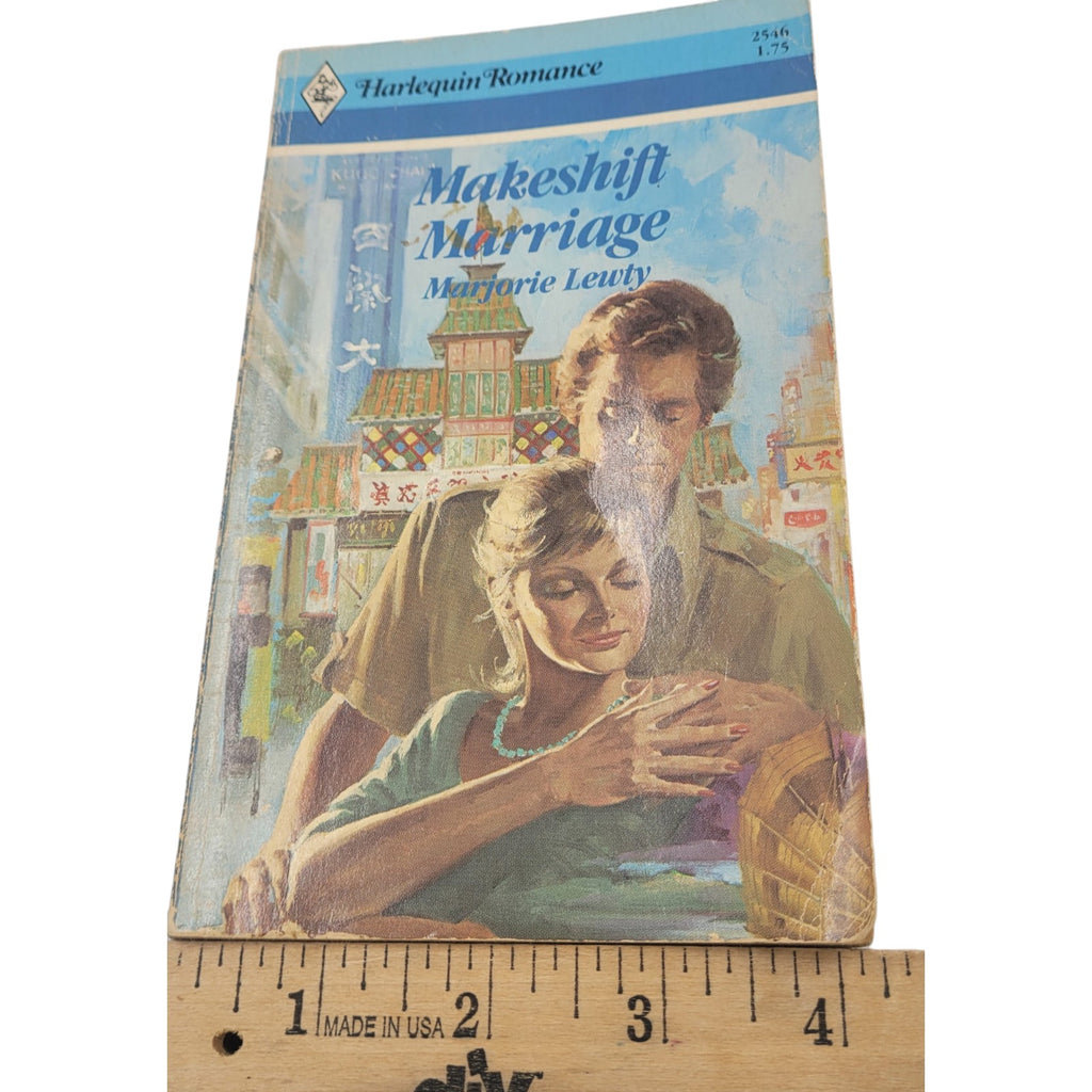 Makeshift Marriage by Marjorie Lewty – Harlequin Romance #2546 (1983)