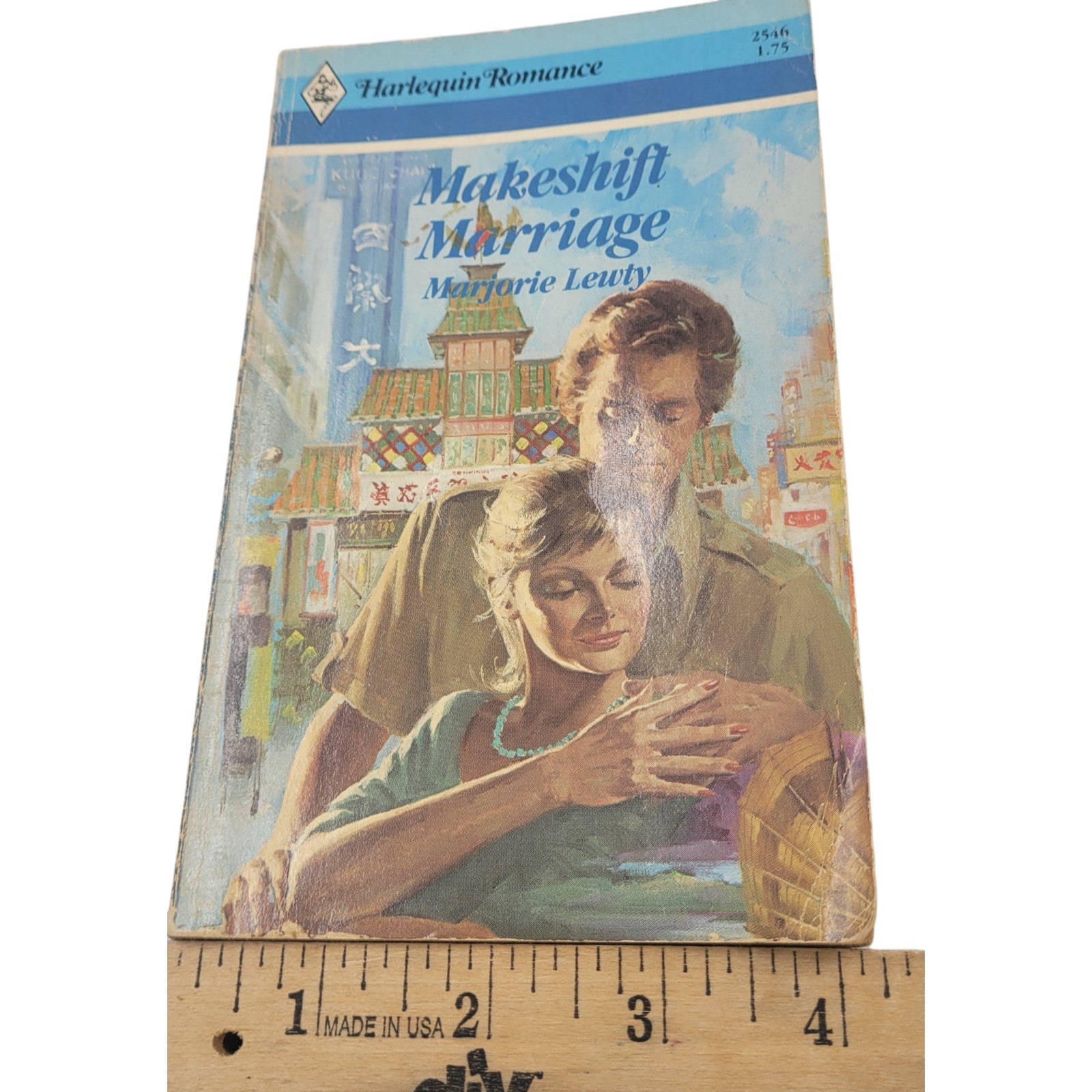 Makeshift Marriage by Marjorie Lewty – Harlequin Romance #2546 (1983)