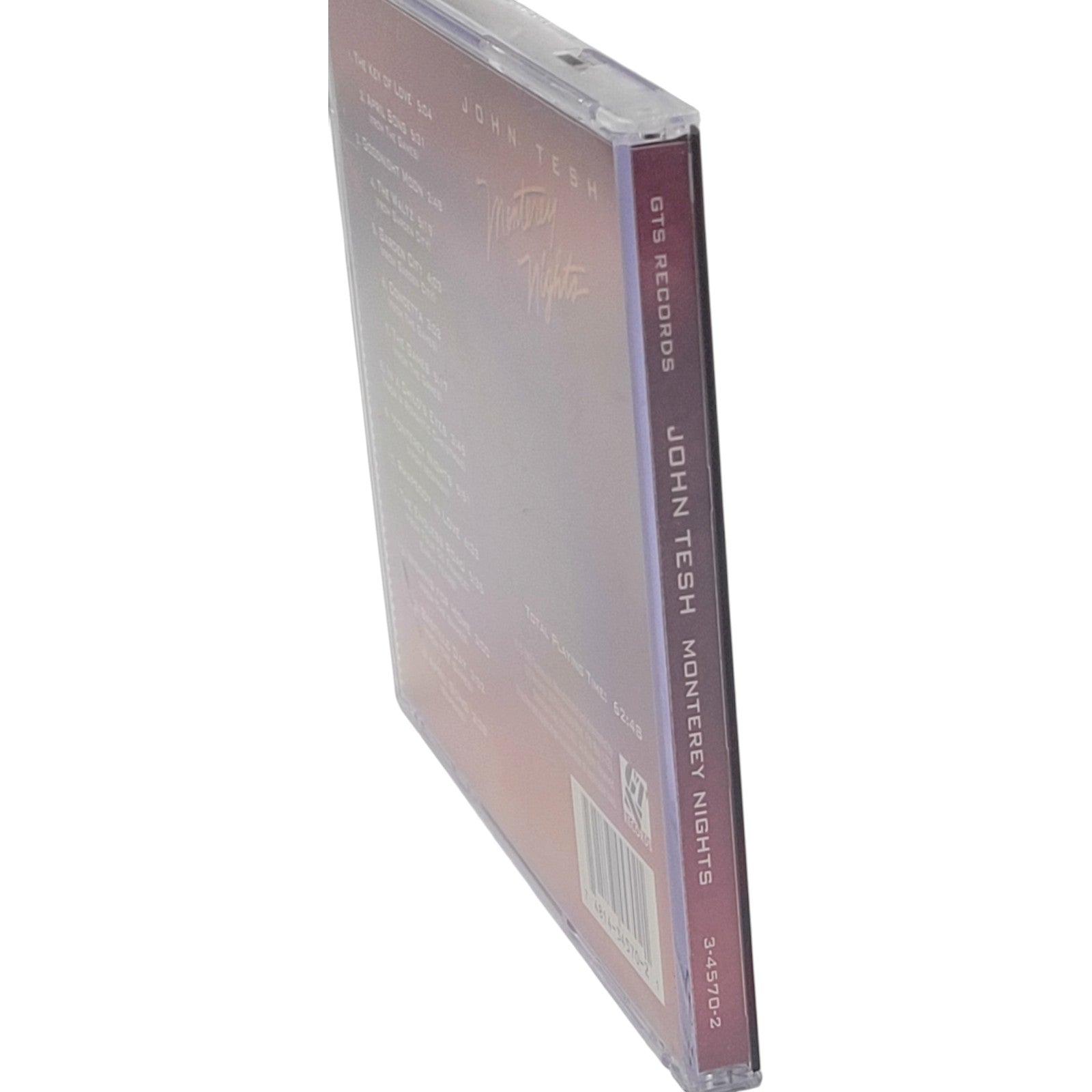 John Tesh – Monterey Nights CD | Tested & Working | Elegant Instrumental Soundscape