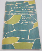 1964 Methodist Church Membership Manual for Boys & Girls – Vintage Religious Guide