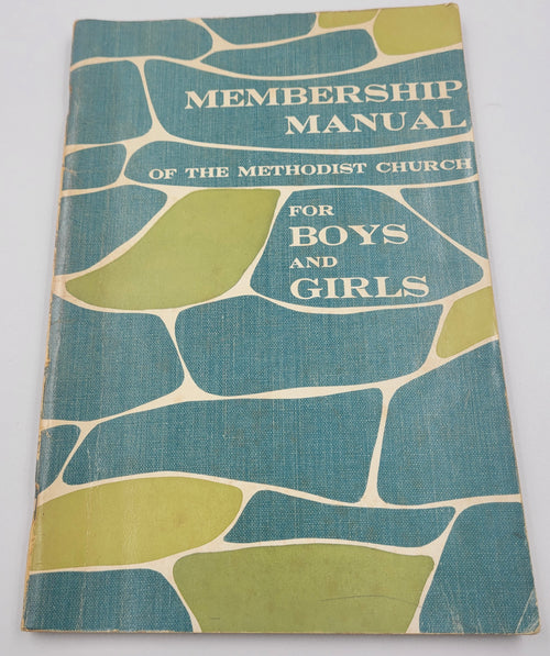 1964 Methodist Church Membership Manual for Boys & Girls – Vintage Religious Guide