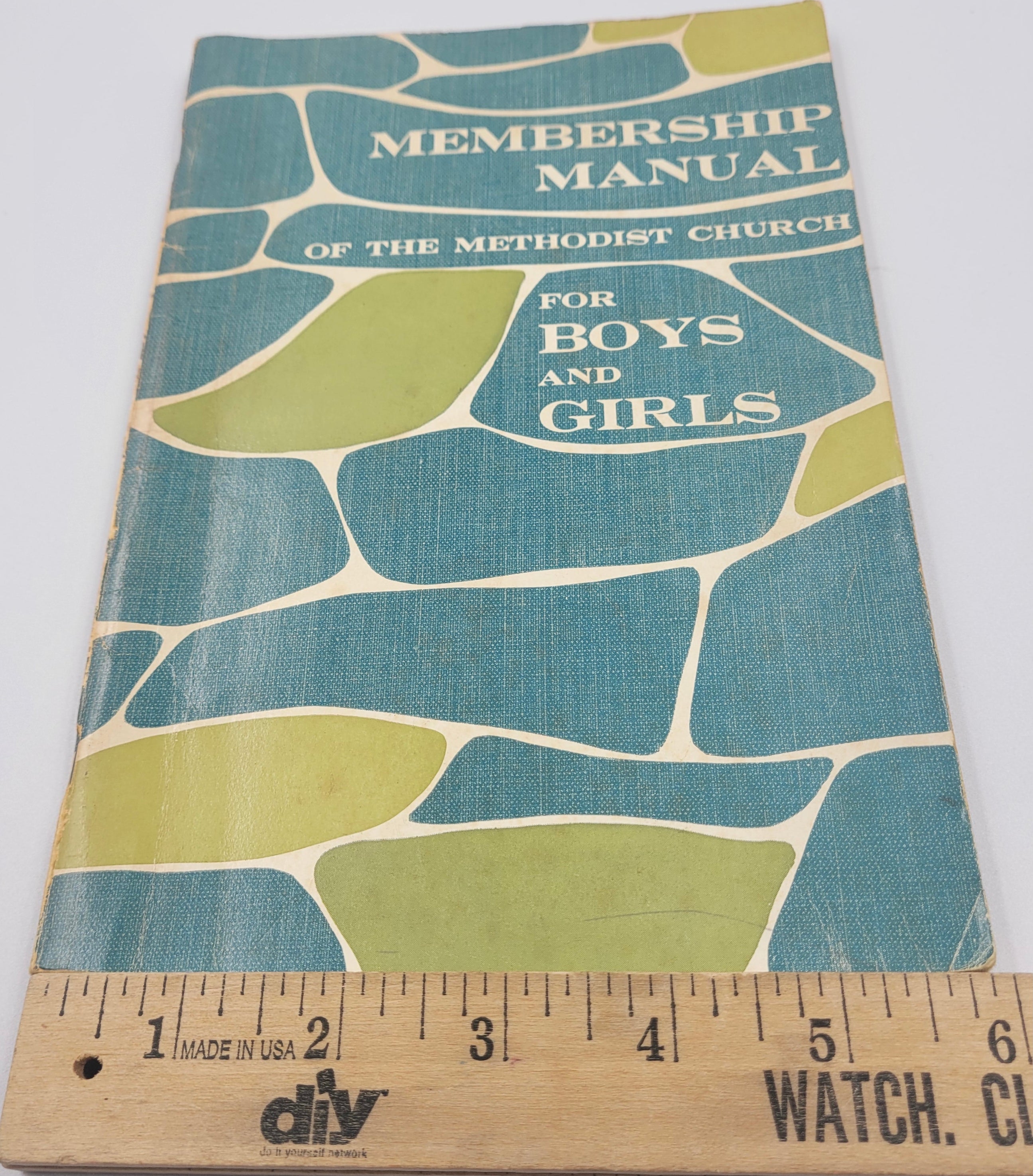 1964 Methodist Church Membership Manual for Boys & Girls – Vintage Religious Guide