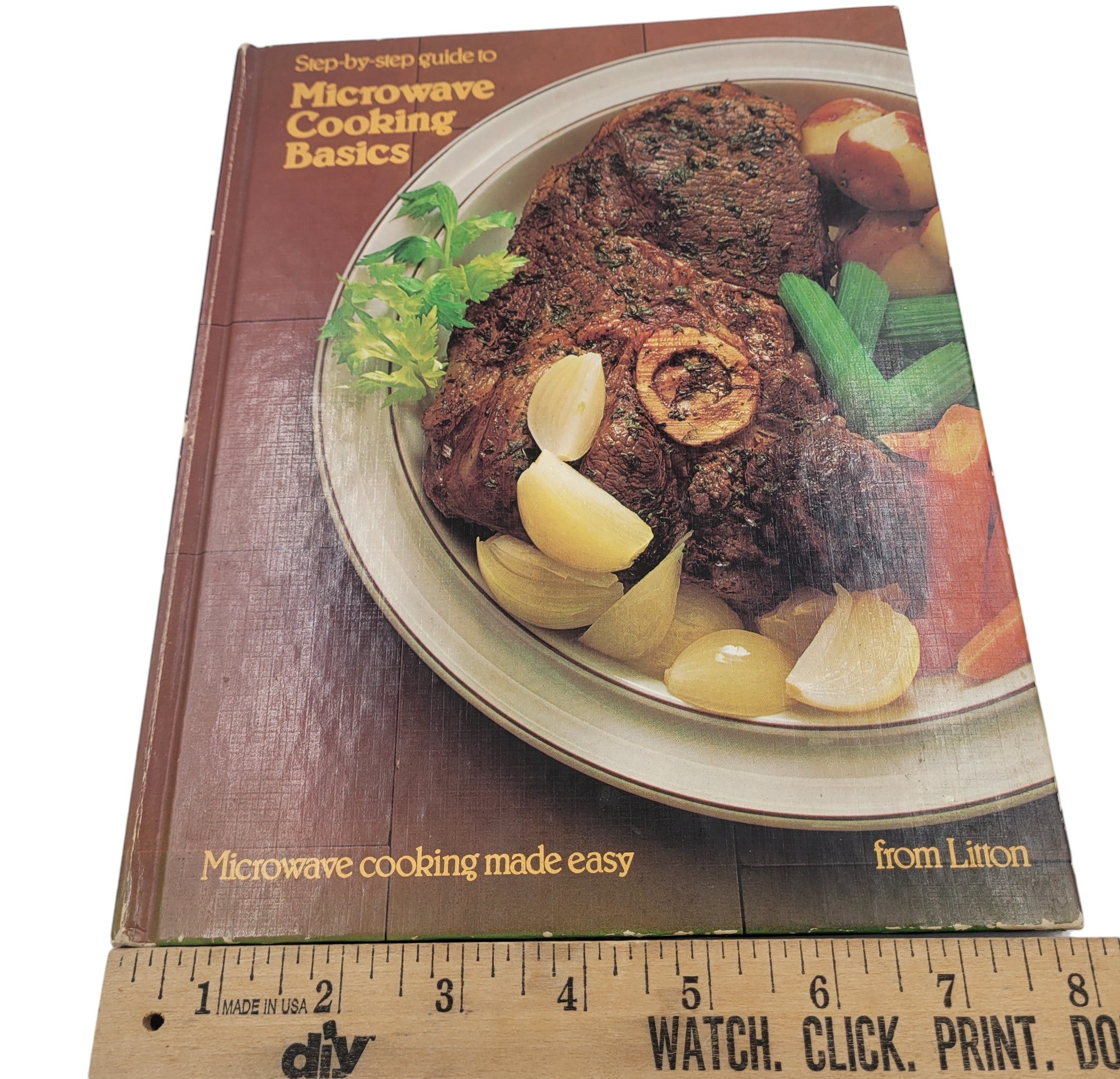 Vintage 1978 Microwave Cooking Basics by Litton – Step-by-Step Microwave Guide