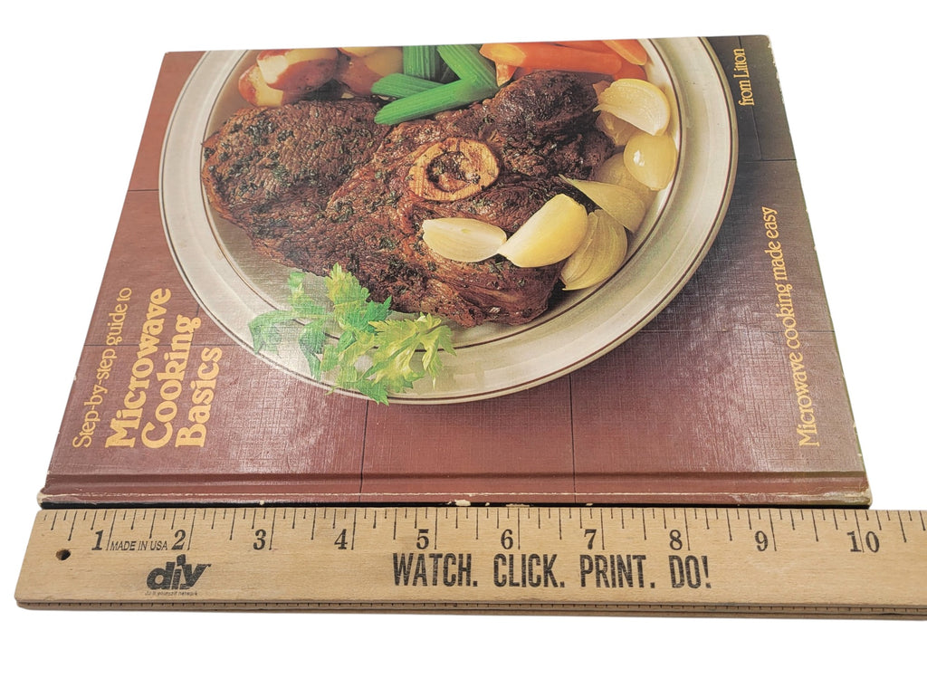 Vintage 1978 Microwave Cooking Basics by Litton – Step-by-Step Microwave Guide