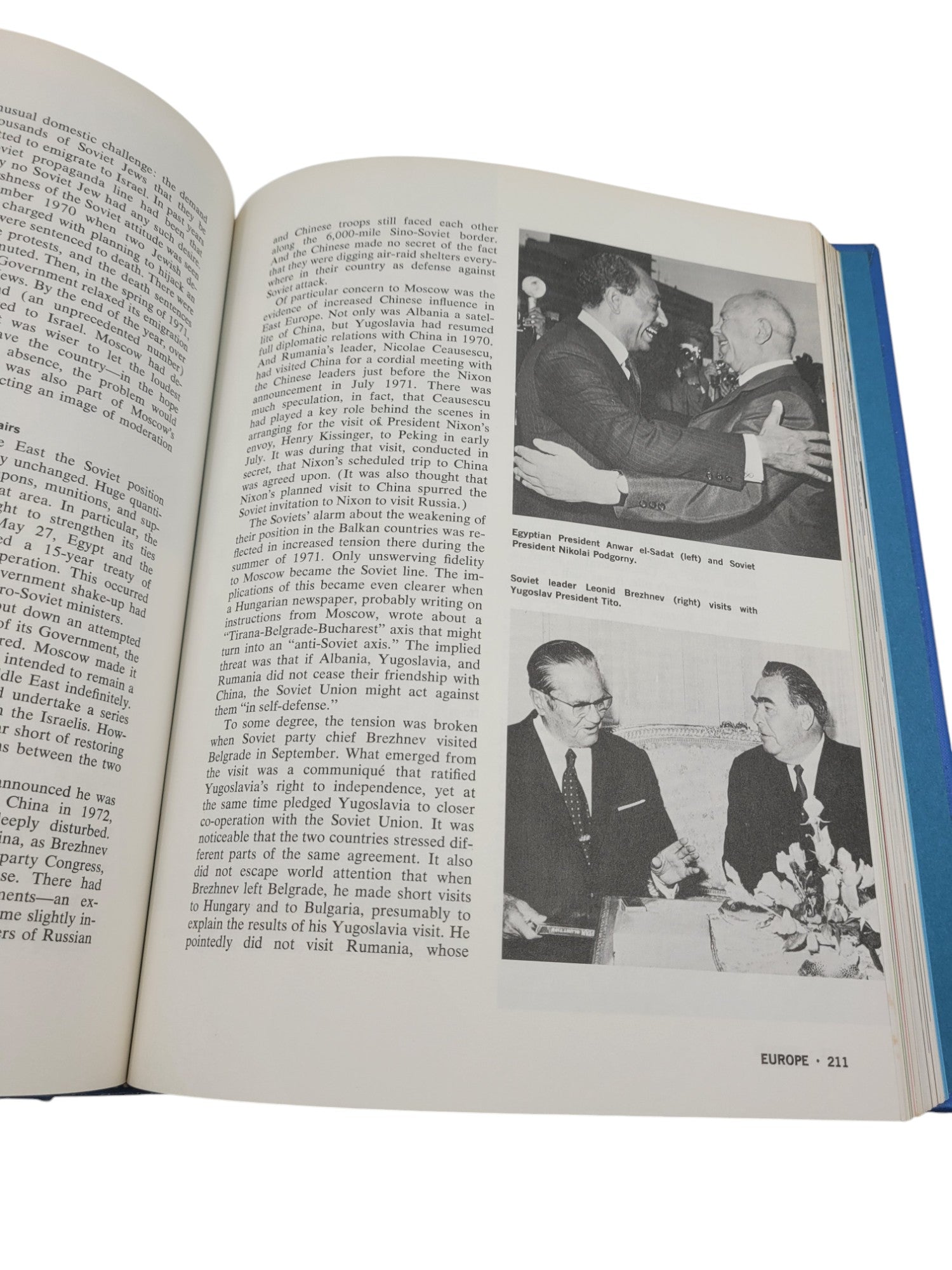 The New Book of Knowledge Annual 1972 – Grolier – Events of 1971