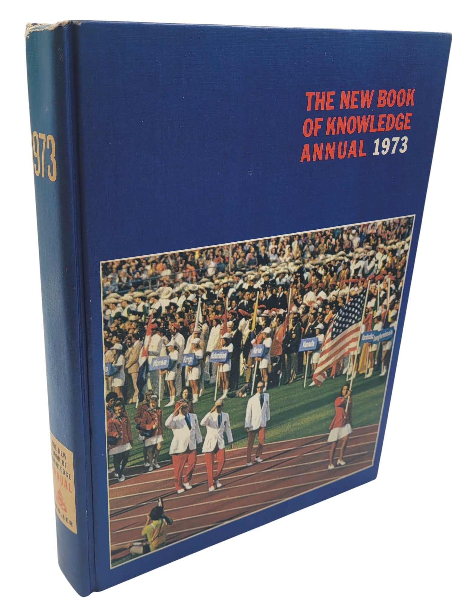 The New Book of Knowledge Annual – 1973 by Grolier | Events of 1972
