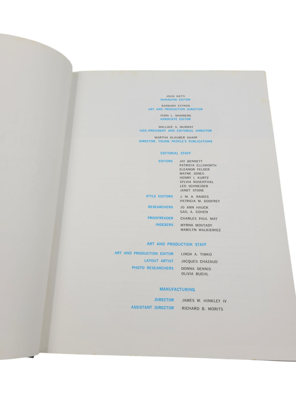 The New Book of Knowledge Annual – 1973 by Grolier | Events of 1972
