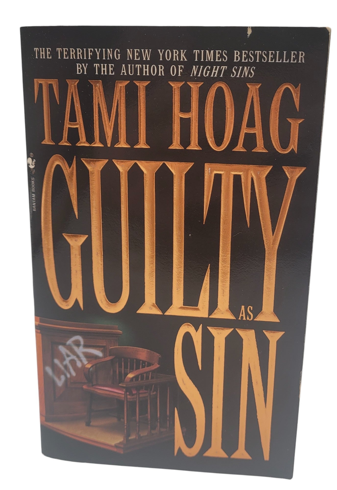 Guilty as Sin by Tami Hoag – 1997 Bantam Paperback Legal Thriller Bestseller