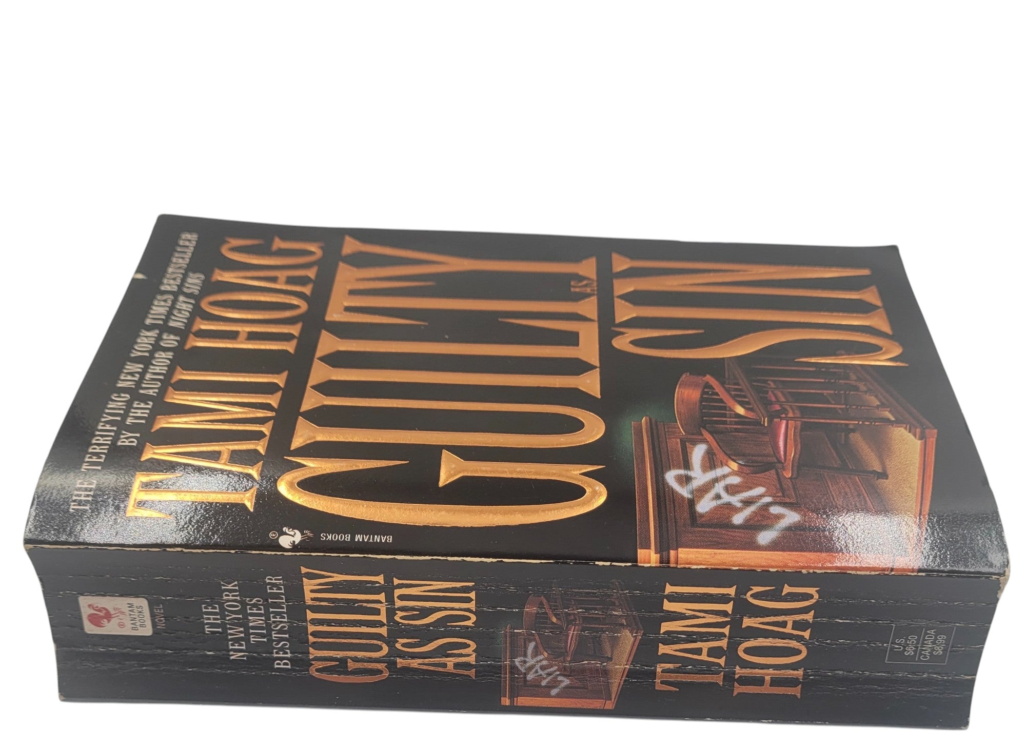 Guilty as Sin by Tami Hoag – 1997 Bantam Paperback Legal Thriller Bestseller
