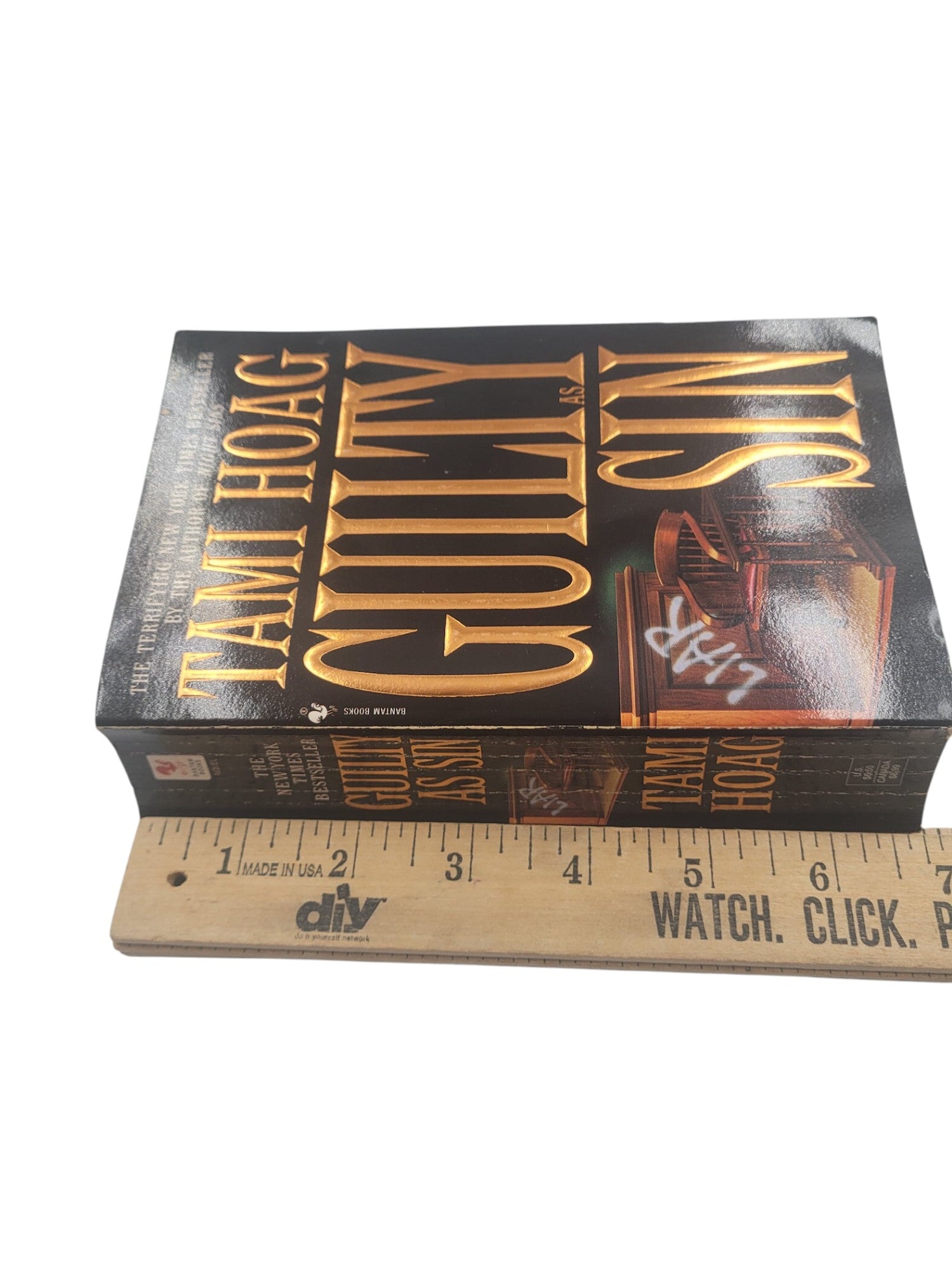 Guilty as Sin by Tami Hoag – 1997 Bantam Paperback Legal Thriller Bestseller