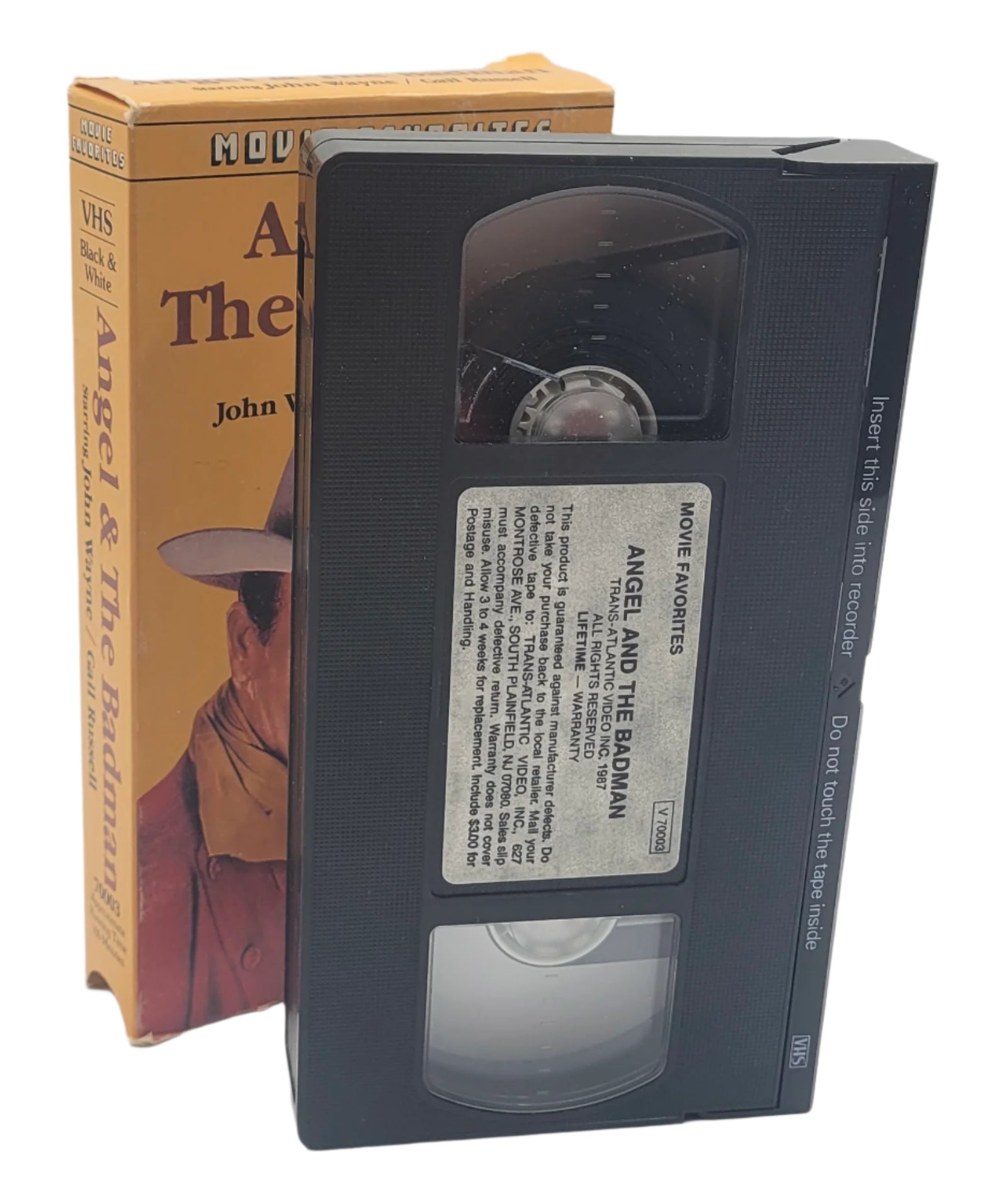 Angel and the Badman VHS – John Wayne & Gail Russell – Movie Favorites 1989