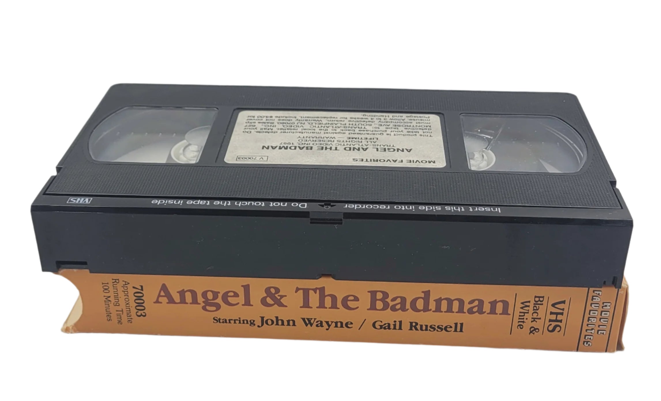 Angel and the Badman VHS – John Wayne & Gail Russell – Movie Favorites 1989