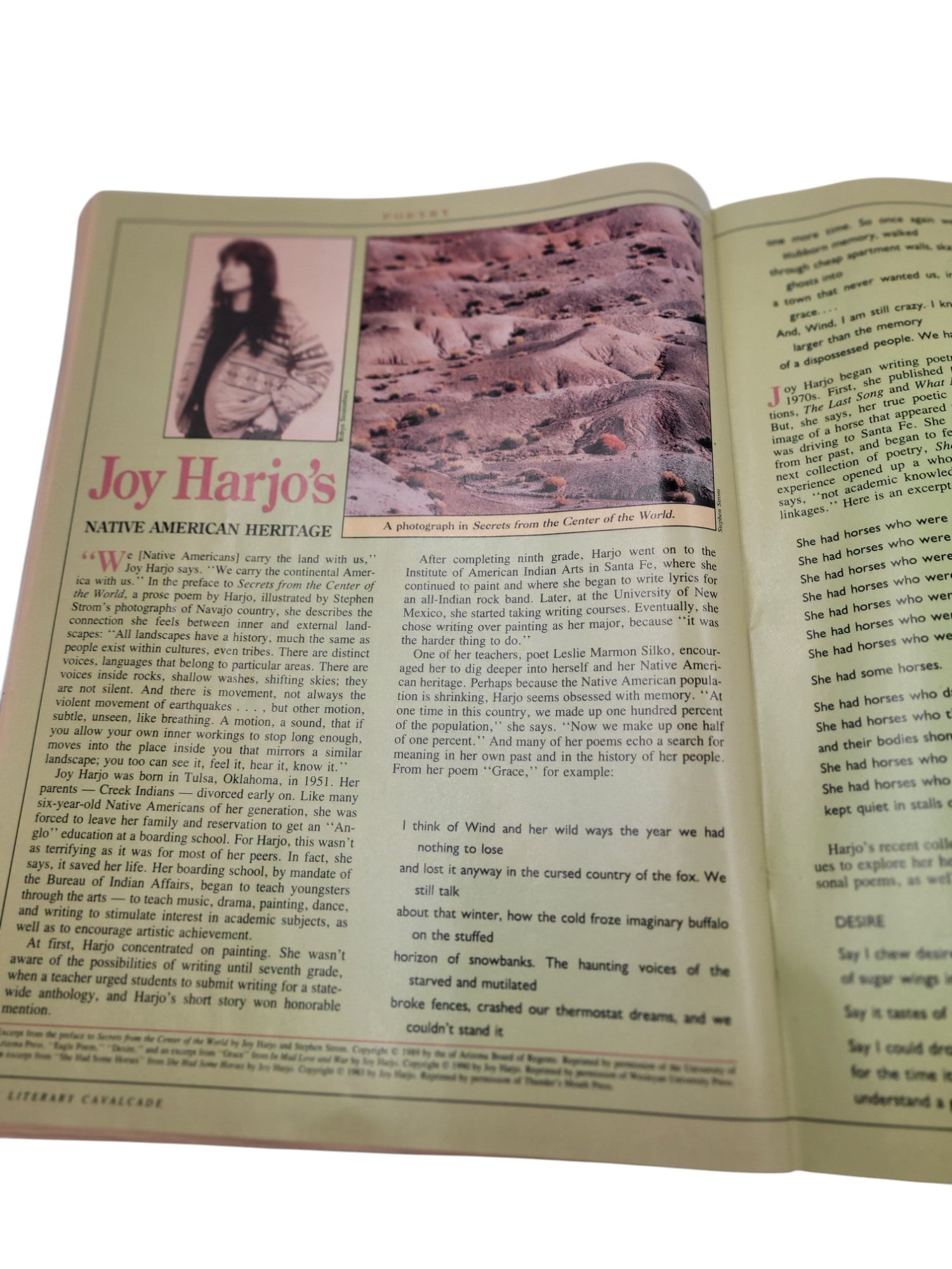 Literary Cavalcade – March 1991 – Scholastic Magazine of Contemporary Literature & Student Writing
