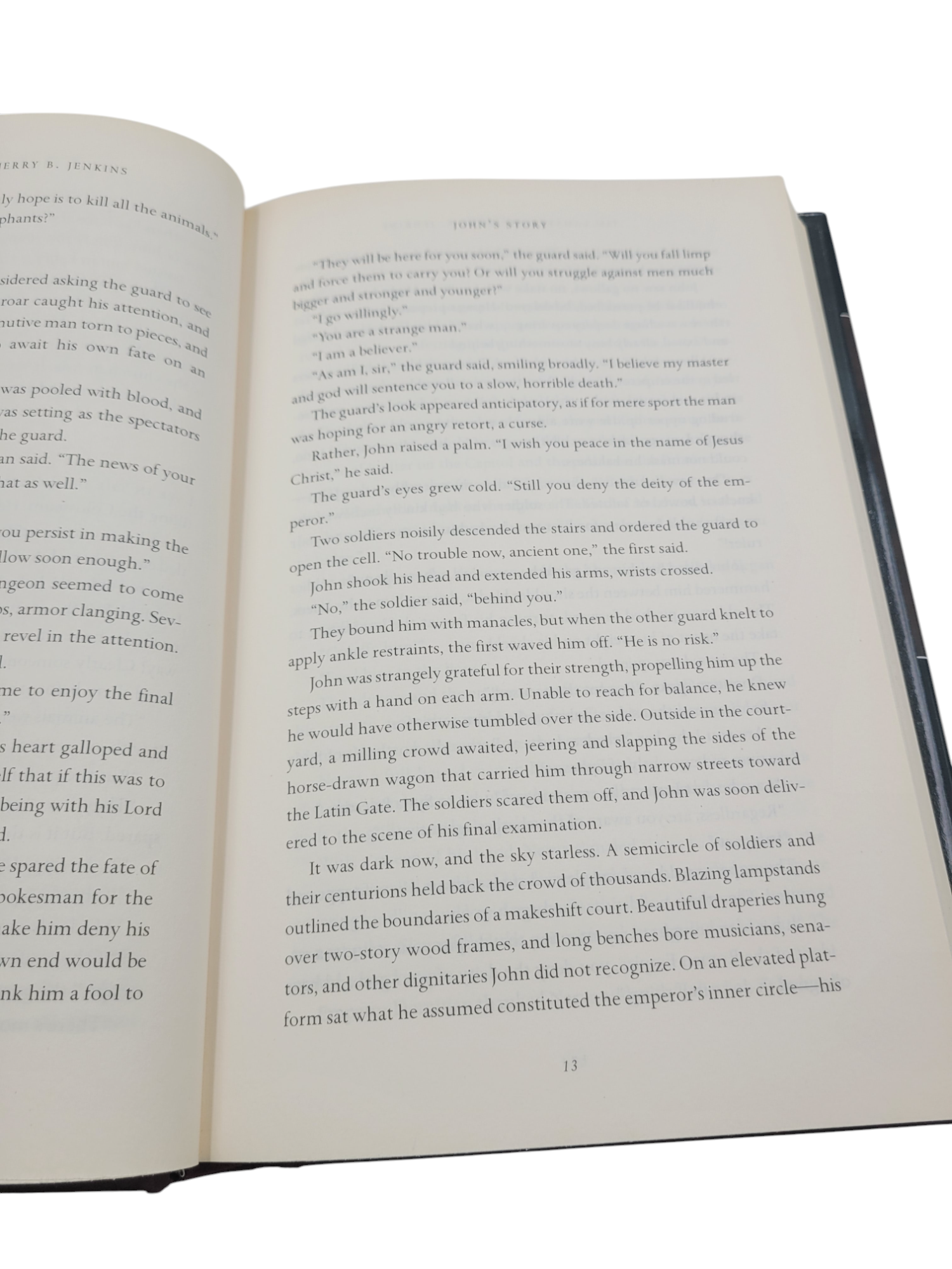 John's Story: The Last Eyewitness – Hardcover by Tim LaHaye & Jerry B. Jenkins