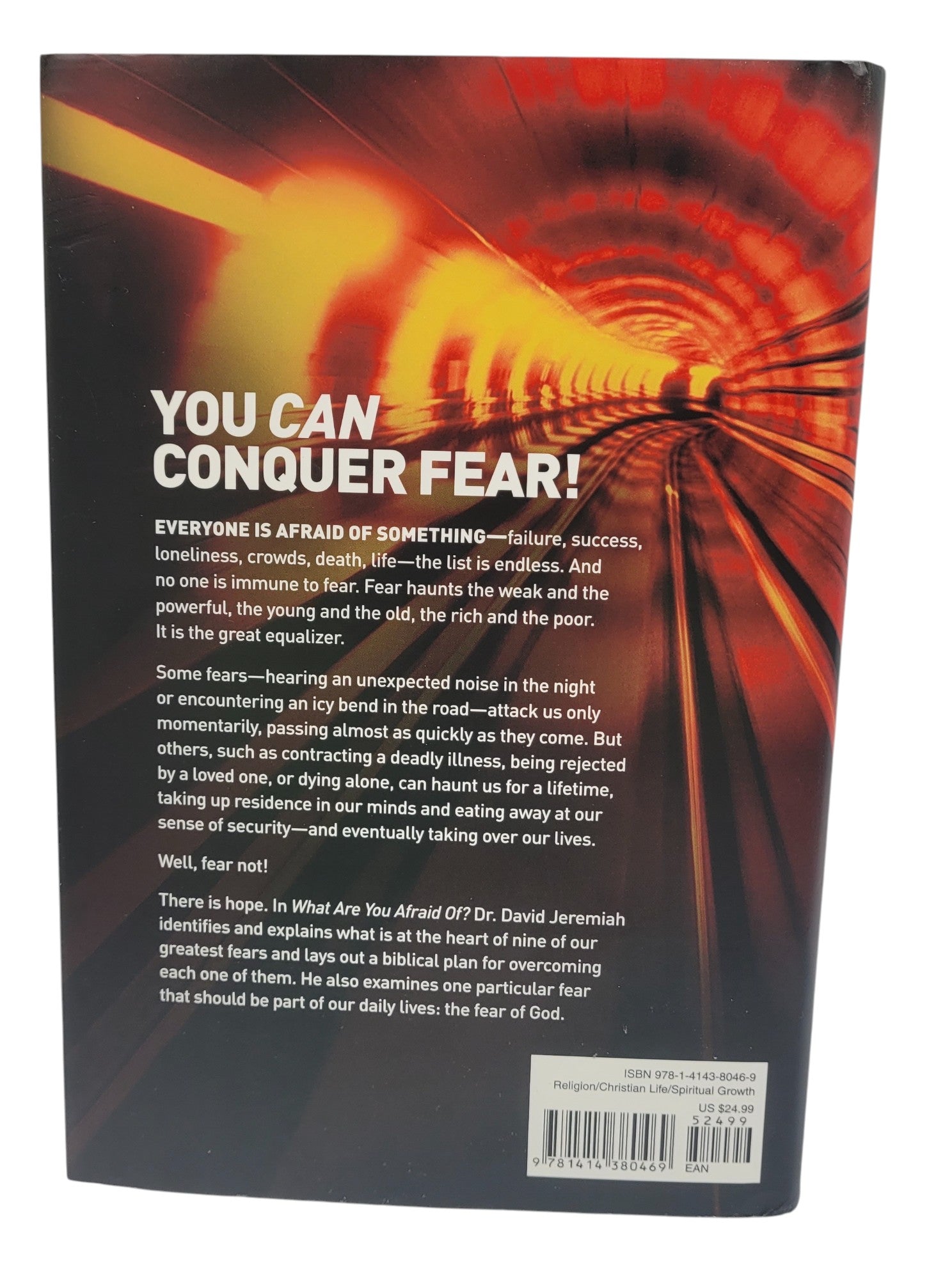 What Are You Afraid Of? Facing Down Your Fears with Faith by Dr. David Jeremiah (2013, Hardcover)