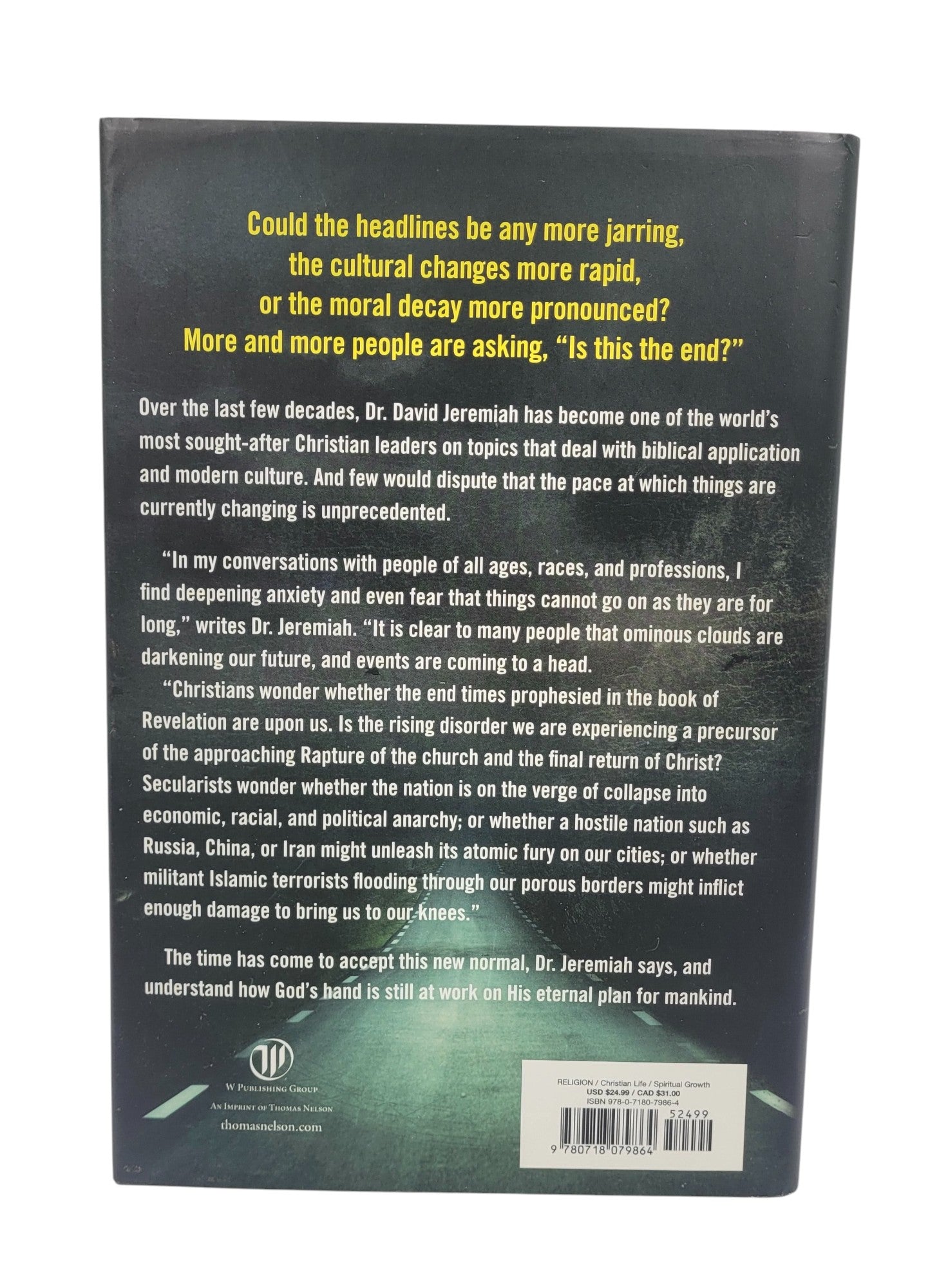 People Are Asking… Is This the End? Dr. David Jeremiah | Christian Prophecy Book | Biblical Insight | End Times