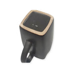 Galaxy Jade Mug by Baum Brothers – Square Brown Ceramic with Green Interior