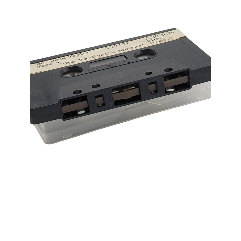 Dr. Jack Taylor 1980 Sermon Cassette – “The Prodigal’s Brother” Tape 4