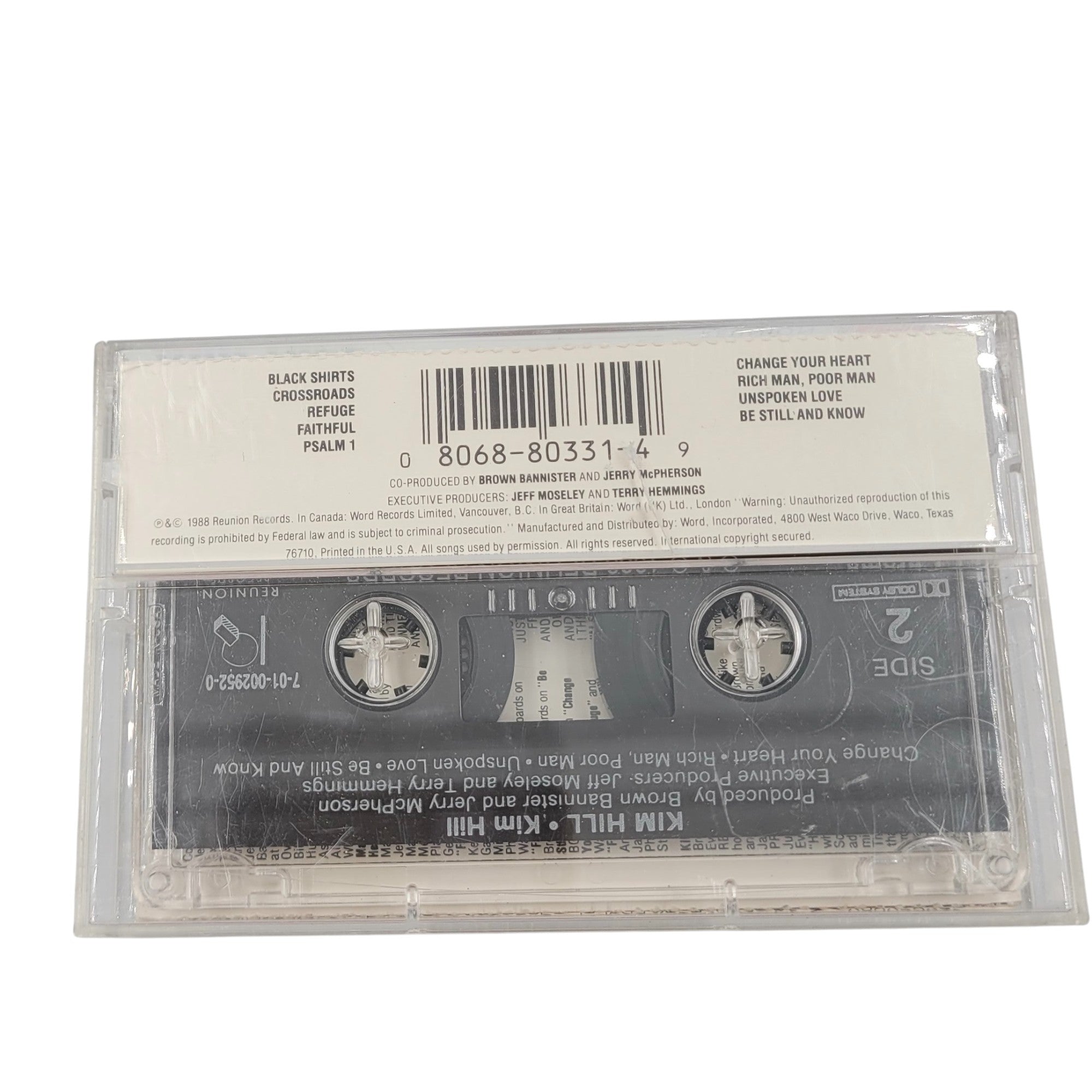 Kim Hill – Vintage Christian Music Cassette Album (Tested, Works)
