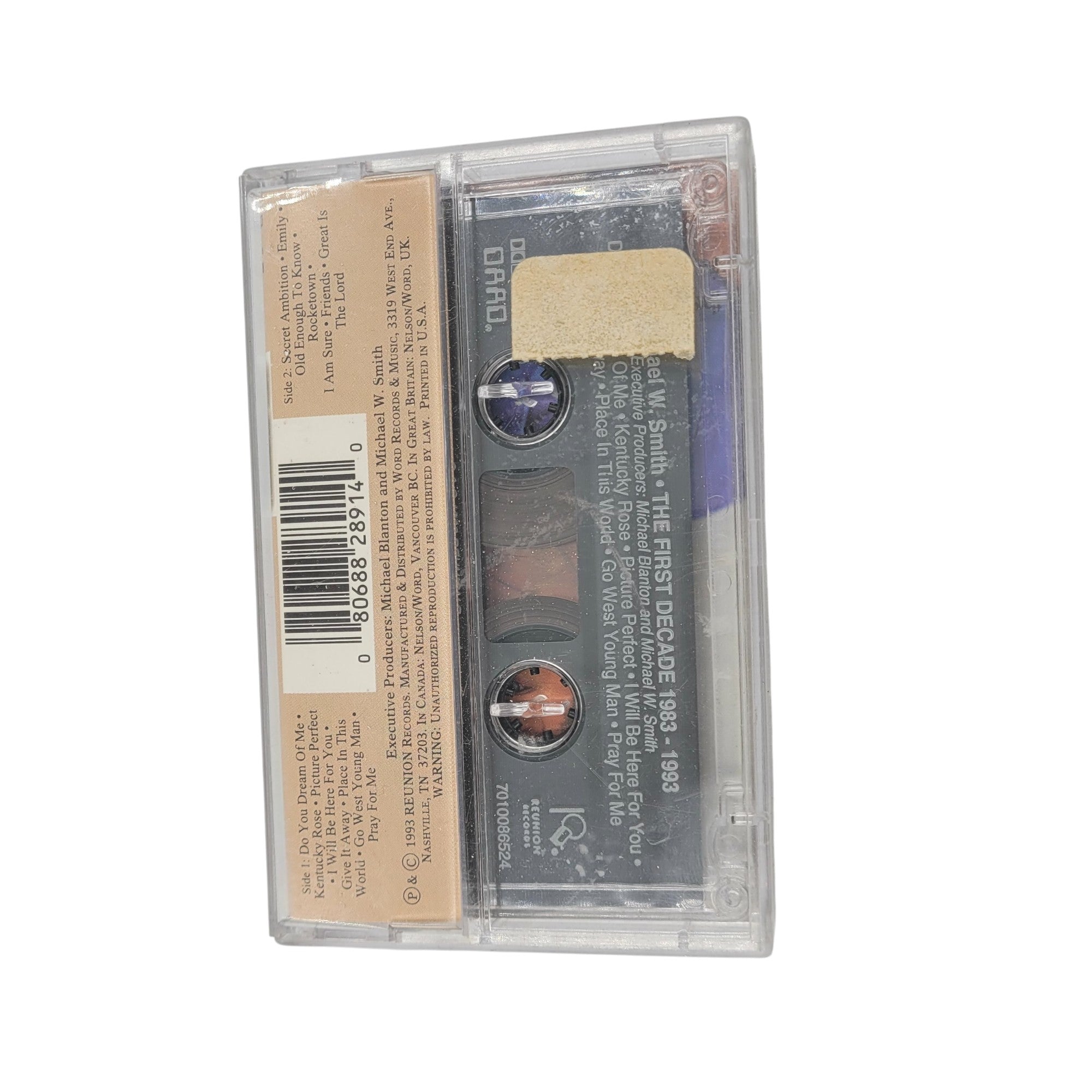Michael W. Smith – The First Decade 1983–1993 (Cassette Tape)