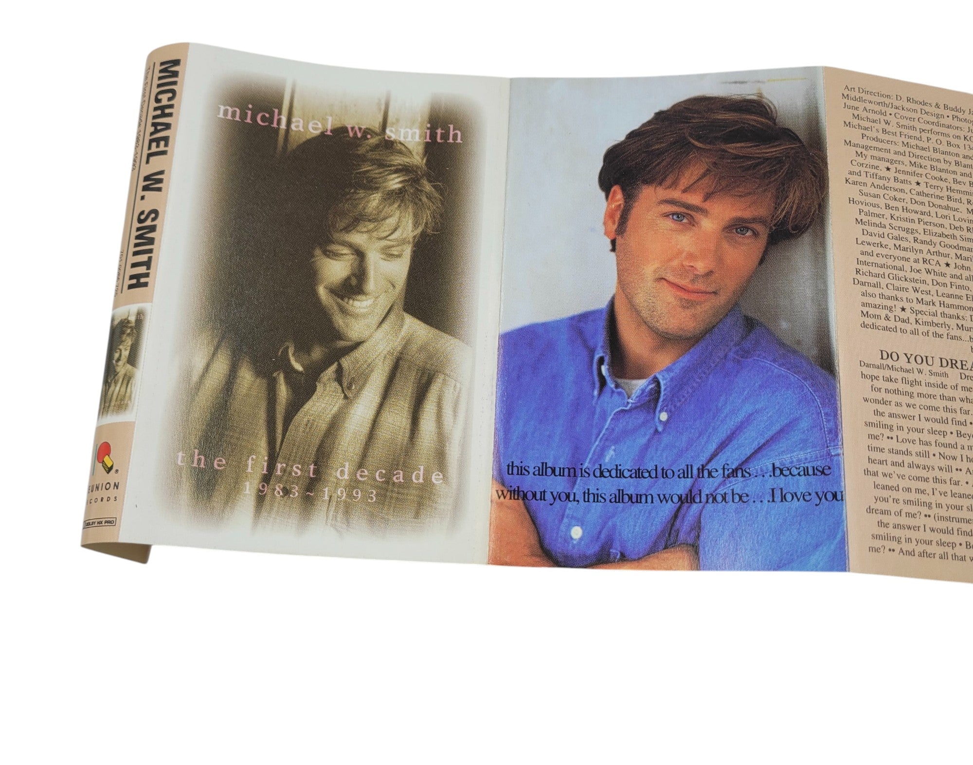 Michael W. Smith – The First Decade 1983–1993 (Cassette Tape)