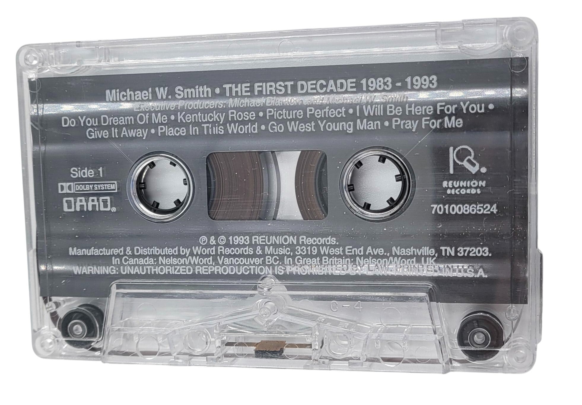 Michael W. Smith – The First Decade 1983–1993 (Cassette Tape)