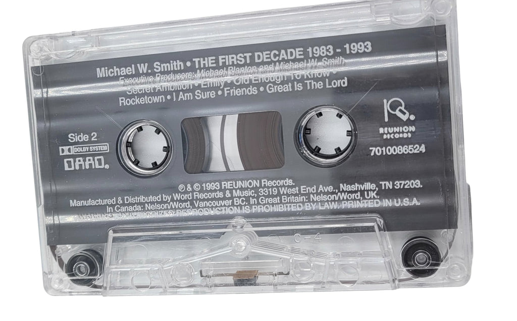 Michael W. Smith – The First Decade 1983–1993 (Cassette Tape)