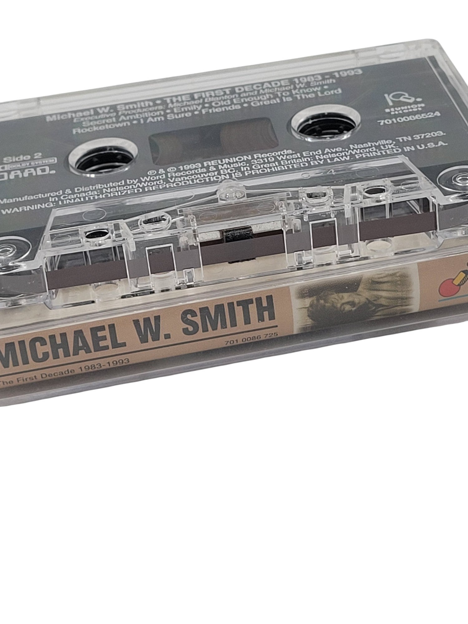 Michael W. Smith – The First Decade 1983–1993 (Cassette Tape)